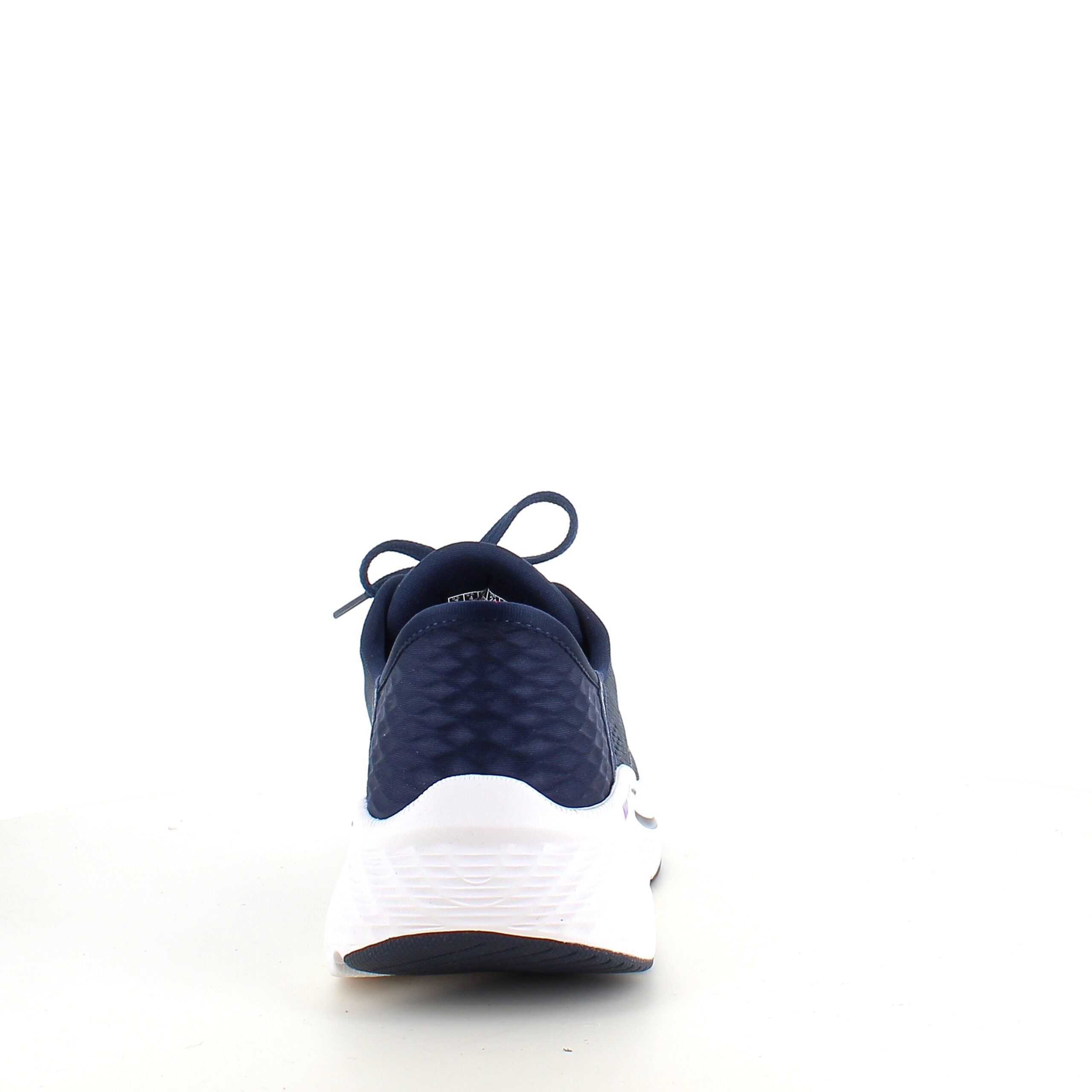 Marineblå Slip-Ins fra Skechers med snøring og Max Cushion-mellomsåle