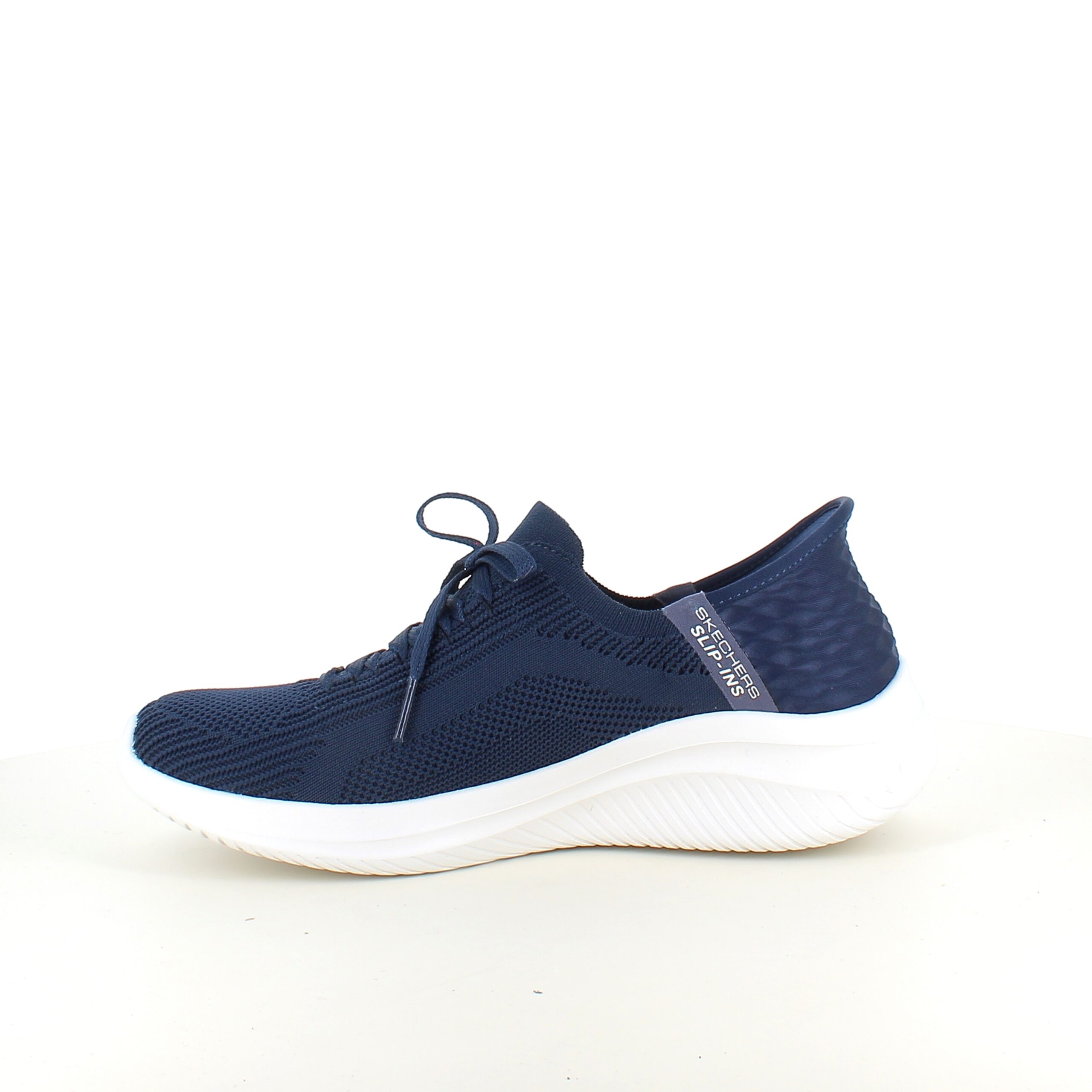 Mørkeblå Skechers slip-ins med svangstøtte