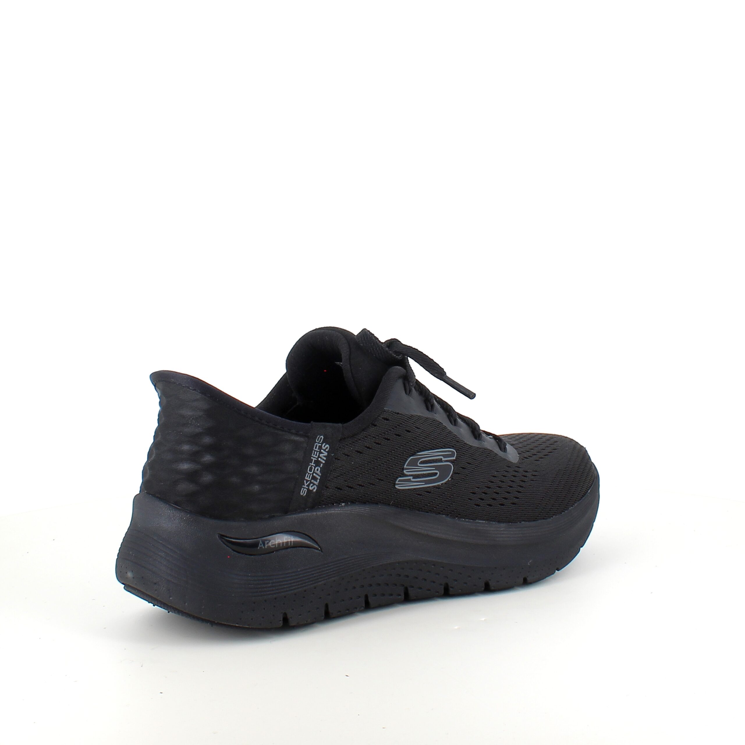 Skechers Slip-ins med Arch Fit – svart sneaker med Hands Free-komfort