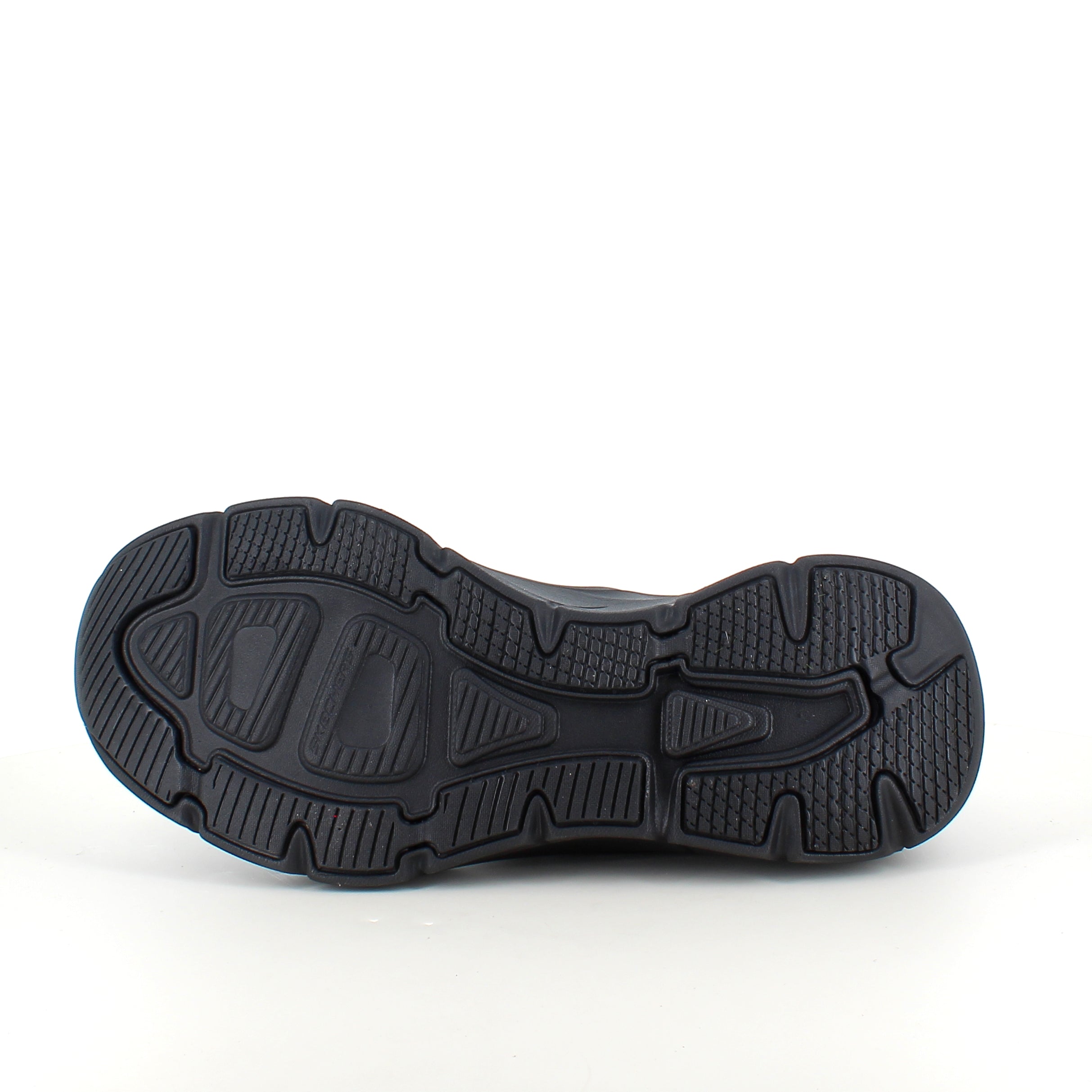 Svart herre slip-on-sko fra Skechers