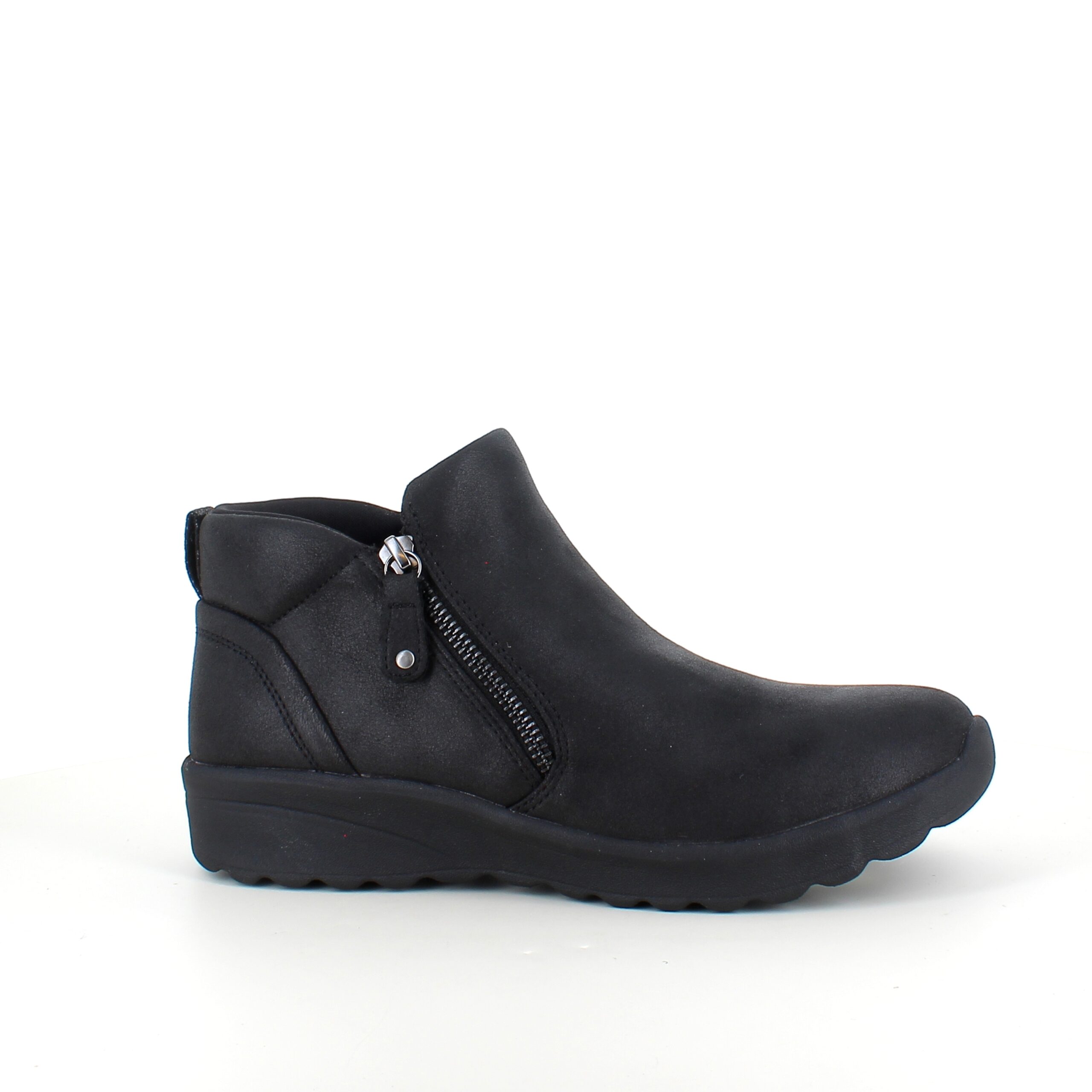 Elegant svart støvlett med Memory Foam fra Skechers