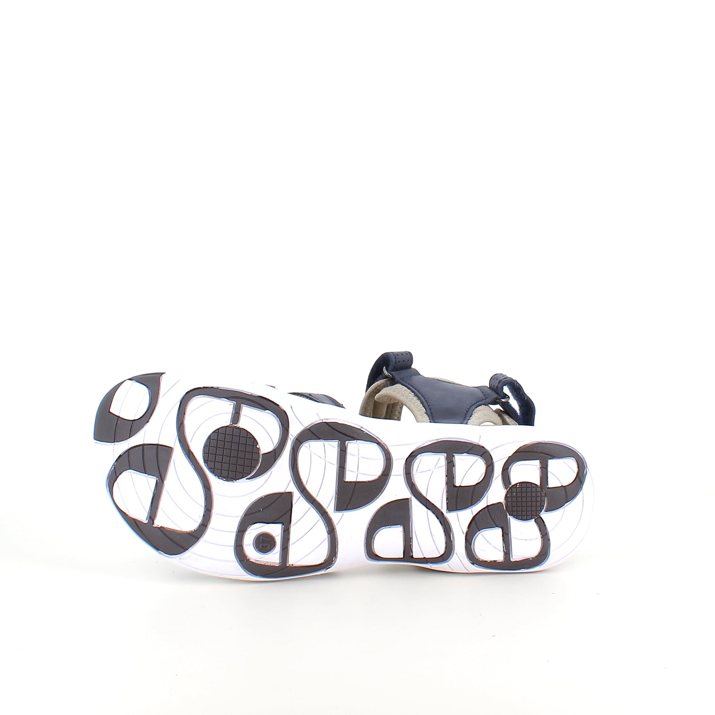 Green Comfort Corsica sandal – Marineblå