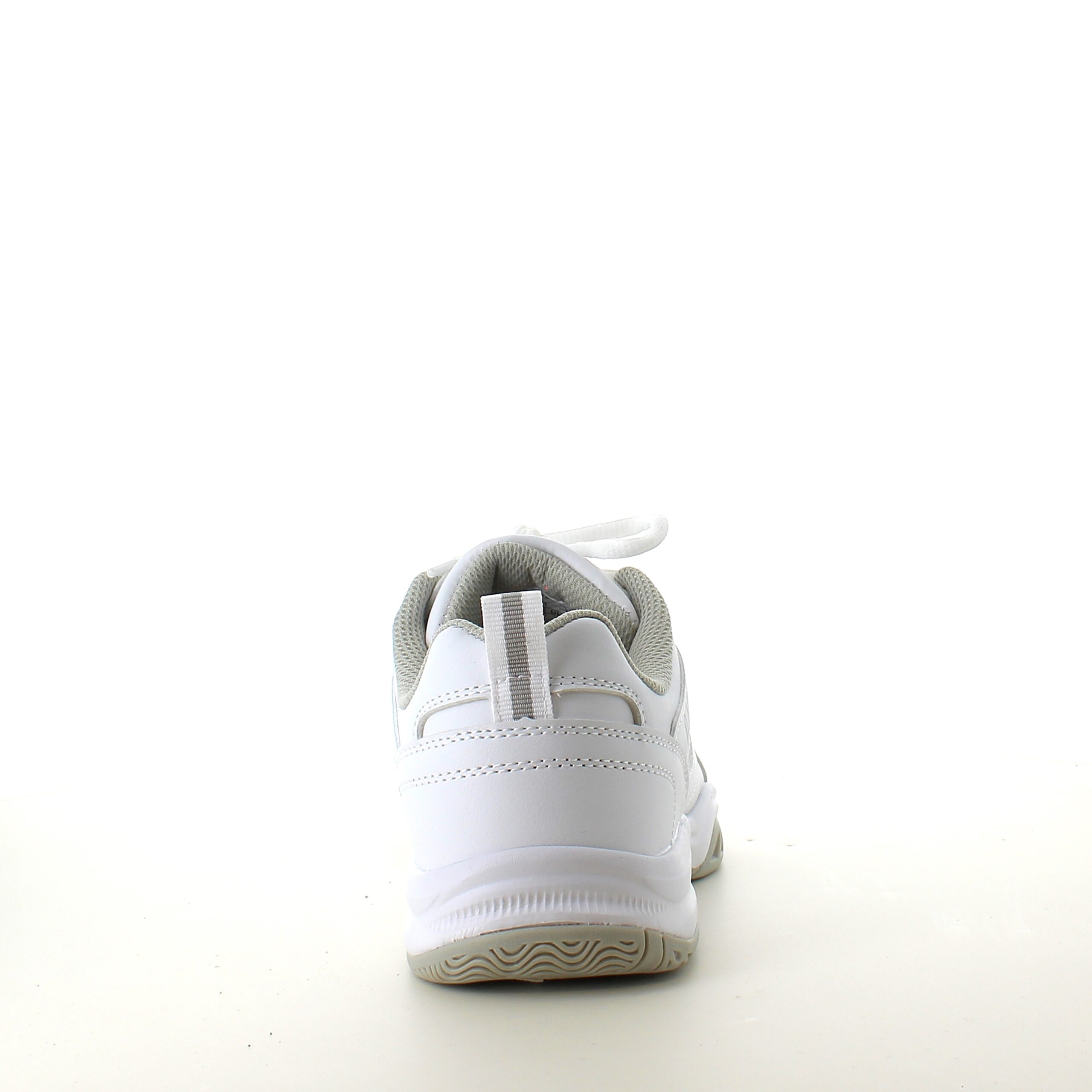Hvite sneakers med svangstøtte