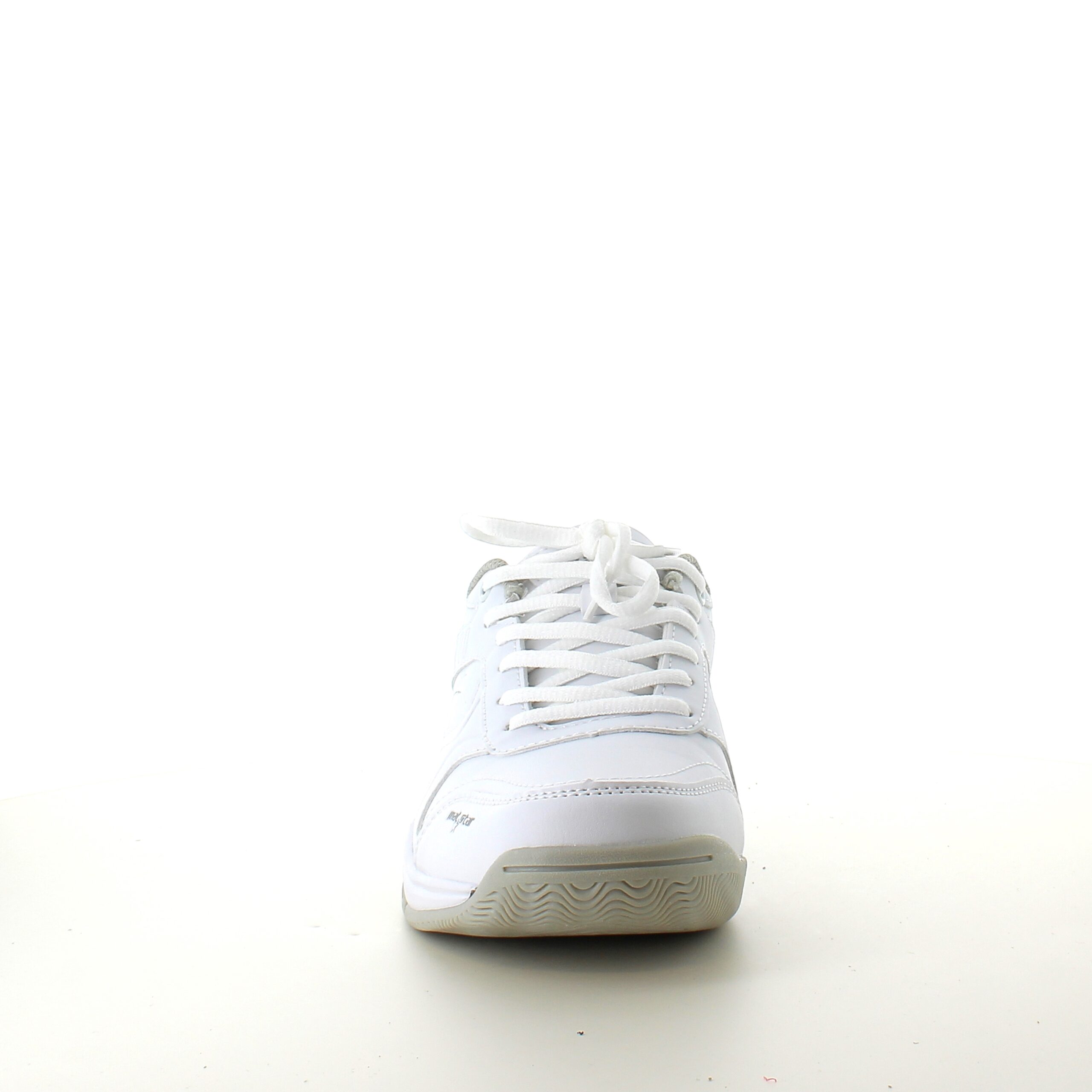 Hvite sneakers med svangstøtte
