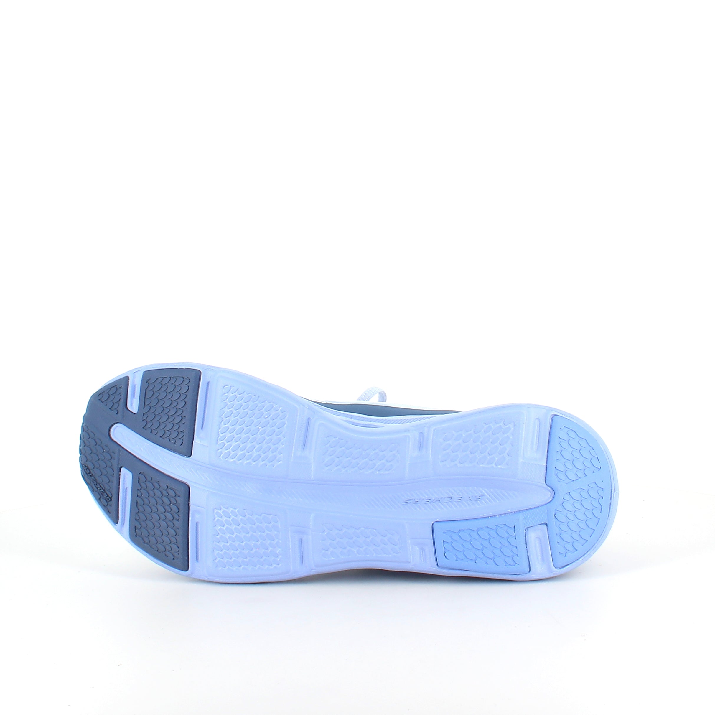 Skechers Glide-Step Aldus i lys blå – slip-on sneaker med svangstøtte og støtdemping