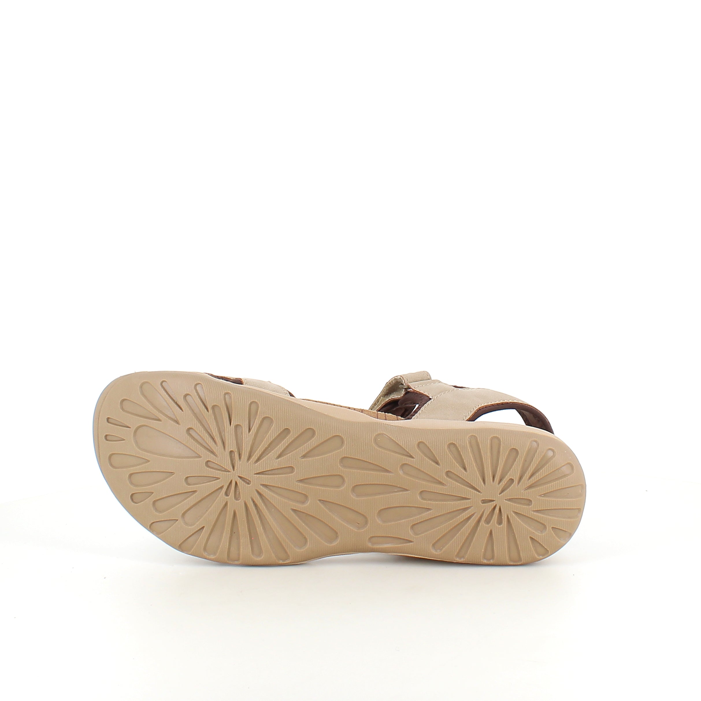 Whistler-sandal i beige med stabil såle og justerbar passform