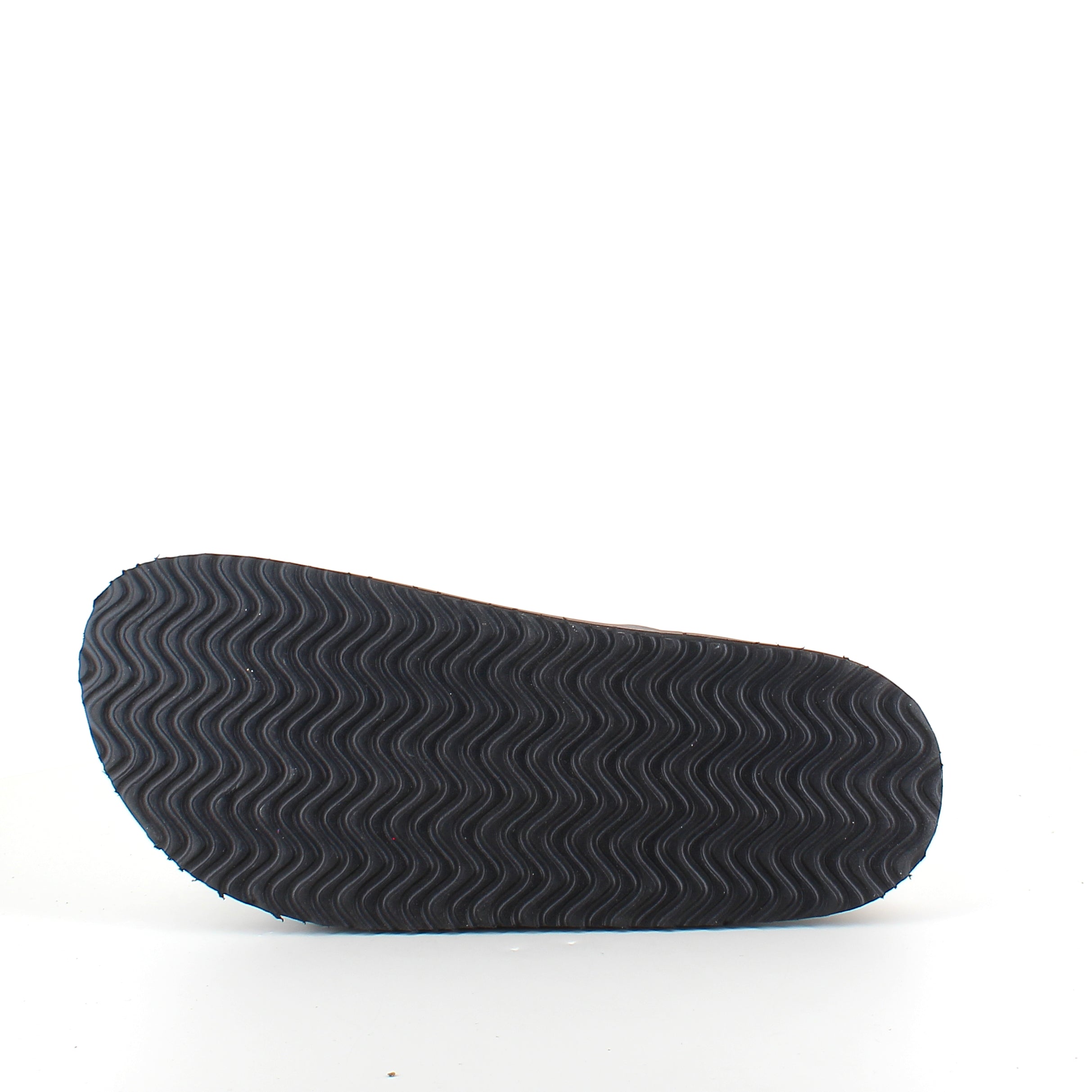Slip-on biosandal i svart – stabil komfort til hverdagen