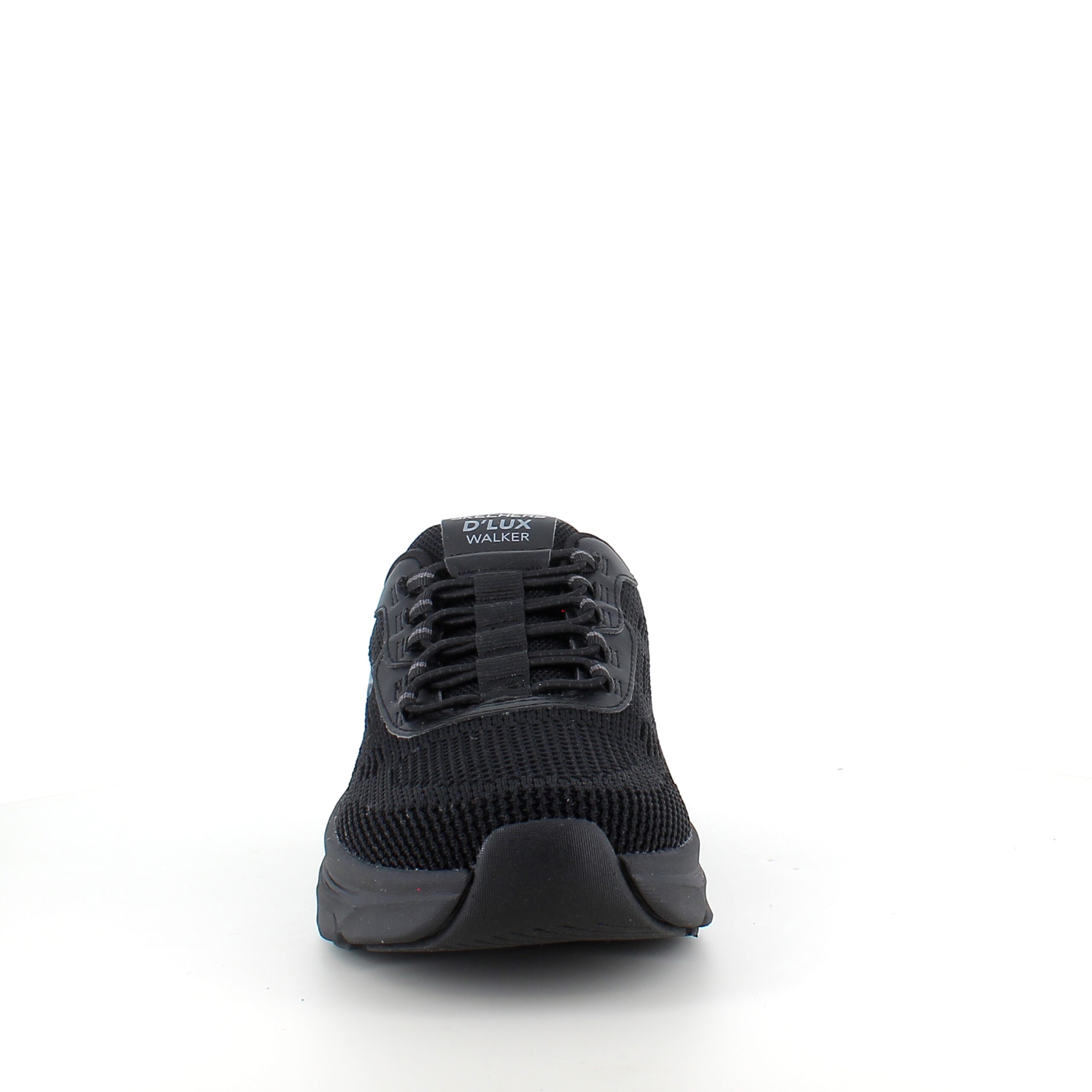 Sorte Skechers Slip-ins med strikket overdel og elastisk snøring