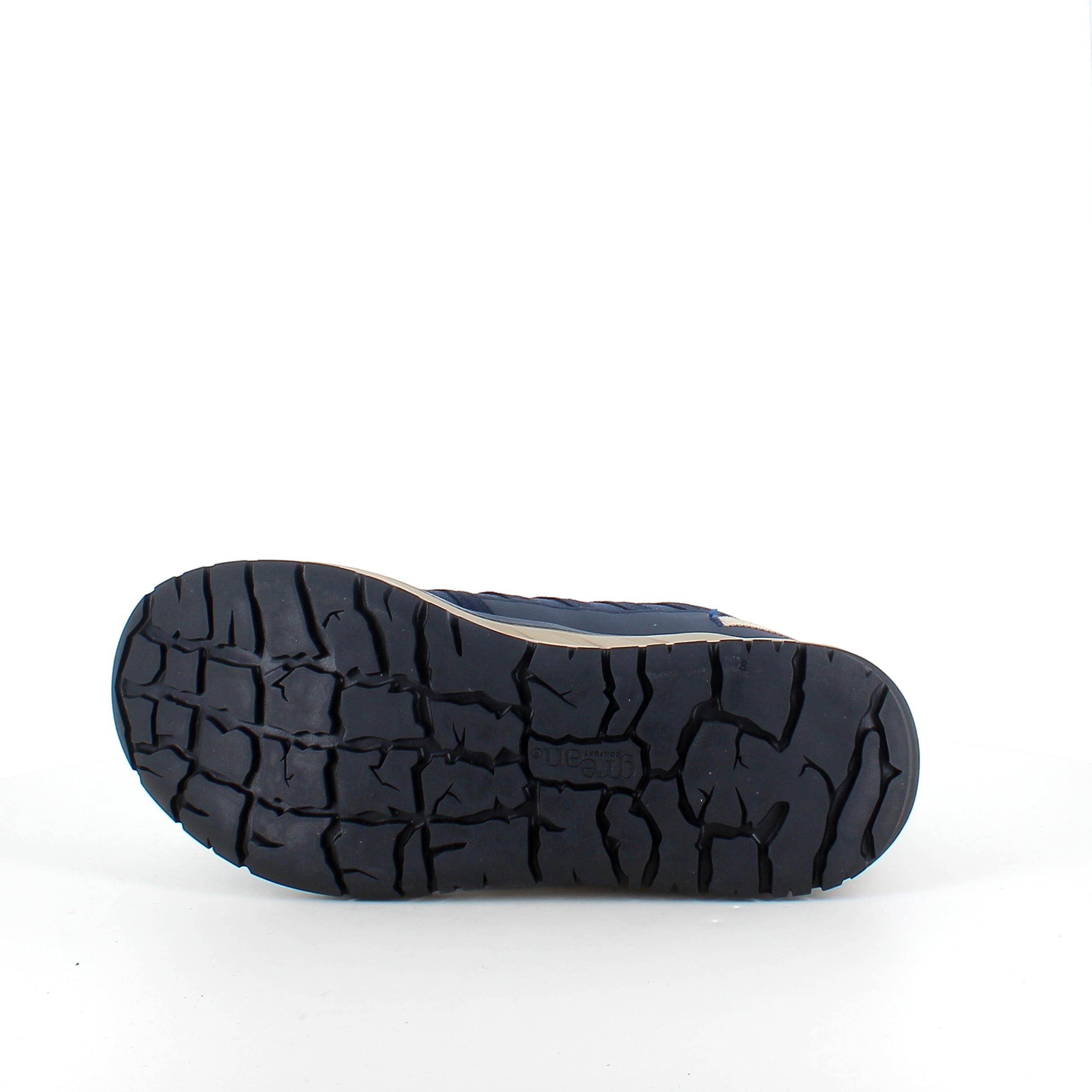 Green Comfort Path Pipi – blå outdoor-sneaker med H-lest og svangstøtte