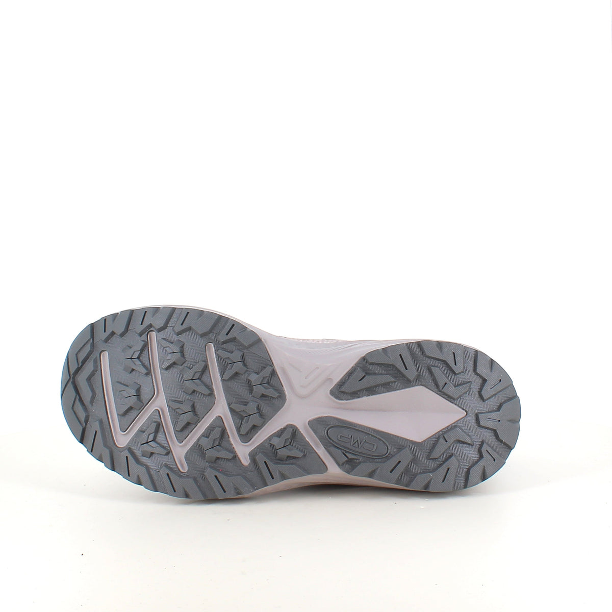 CMP Kymber Easy-Fit – lys grå sneaker med elastiske snørebånd
