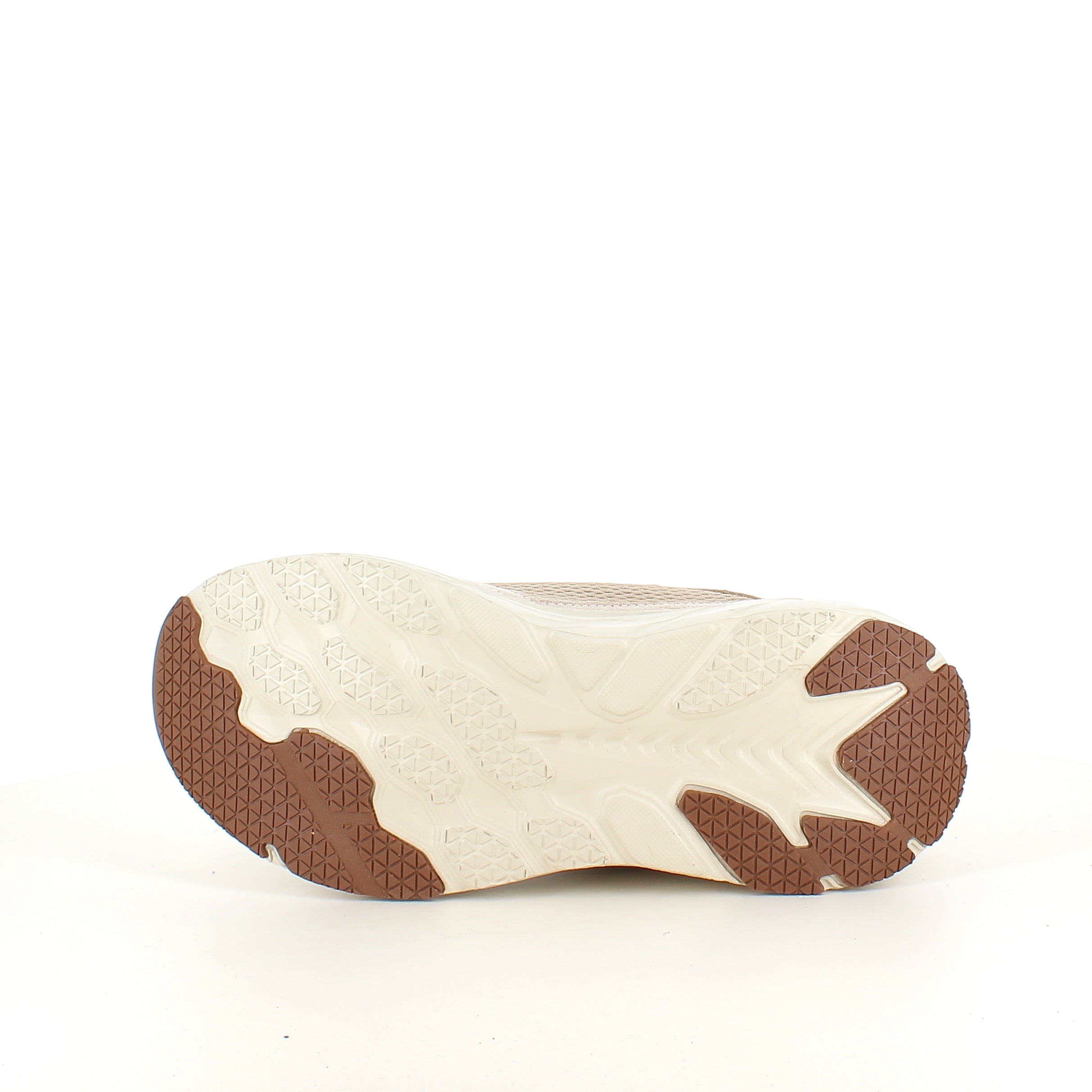 Endurance komfortsko til dame – beige sneaker med lett og støtabsorberende såle