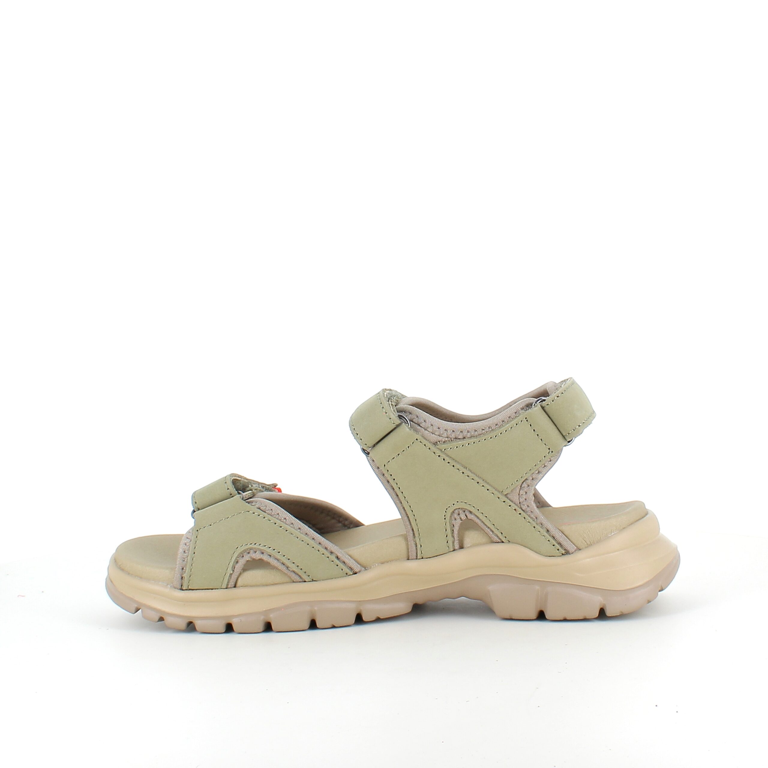 Grønn Green Comfort-sandal for deg som går og står mange timer