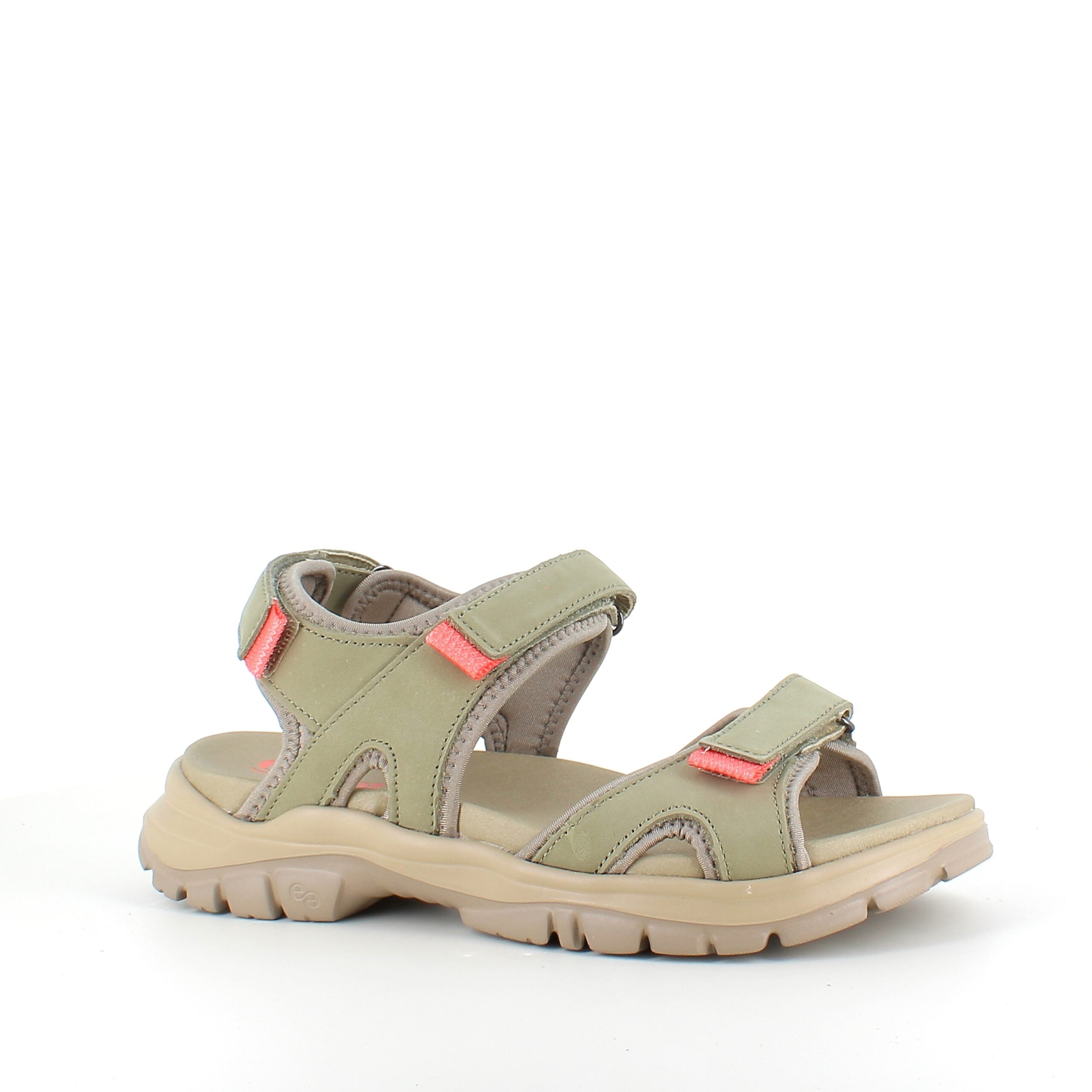 Grønn Green Comfort-sandal for deg som går og står mange timer