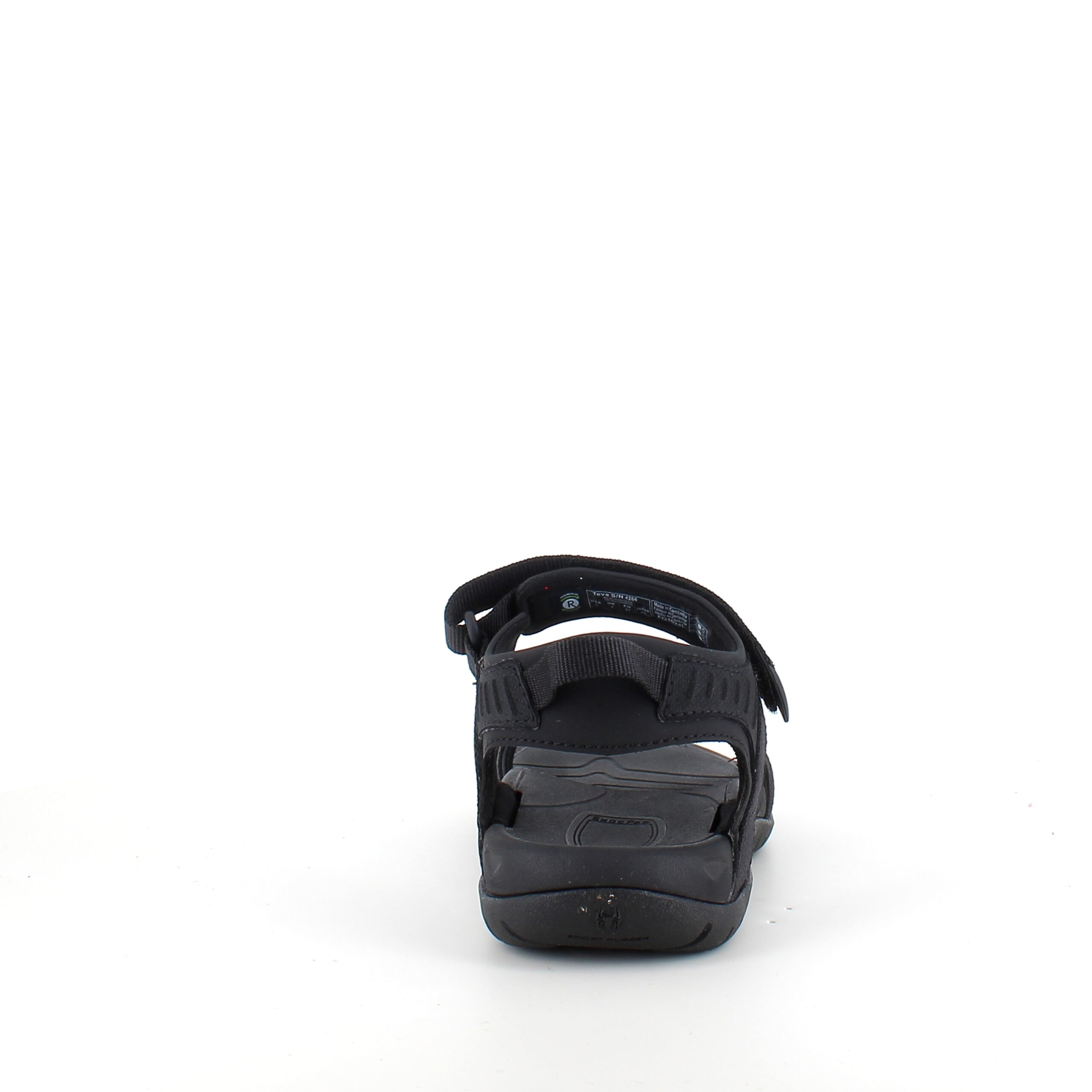 Teva Tirra – smart svart sandal fra Teva med god svangstøtte