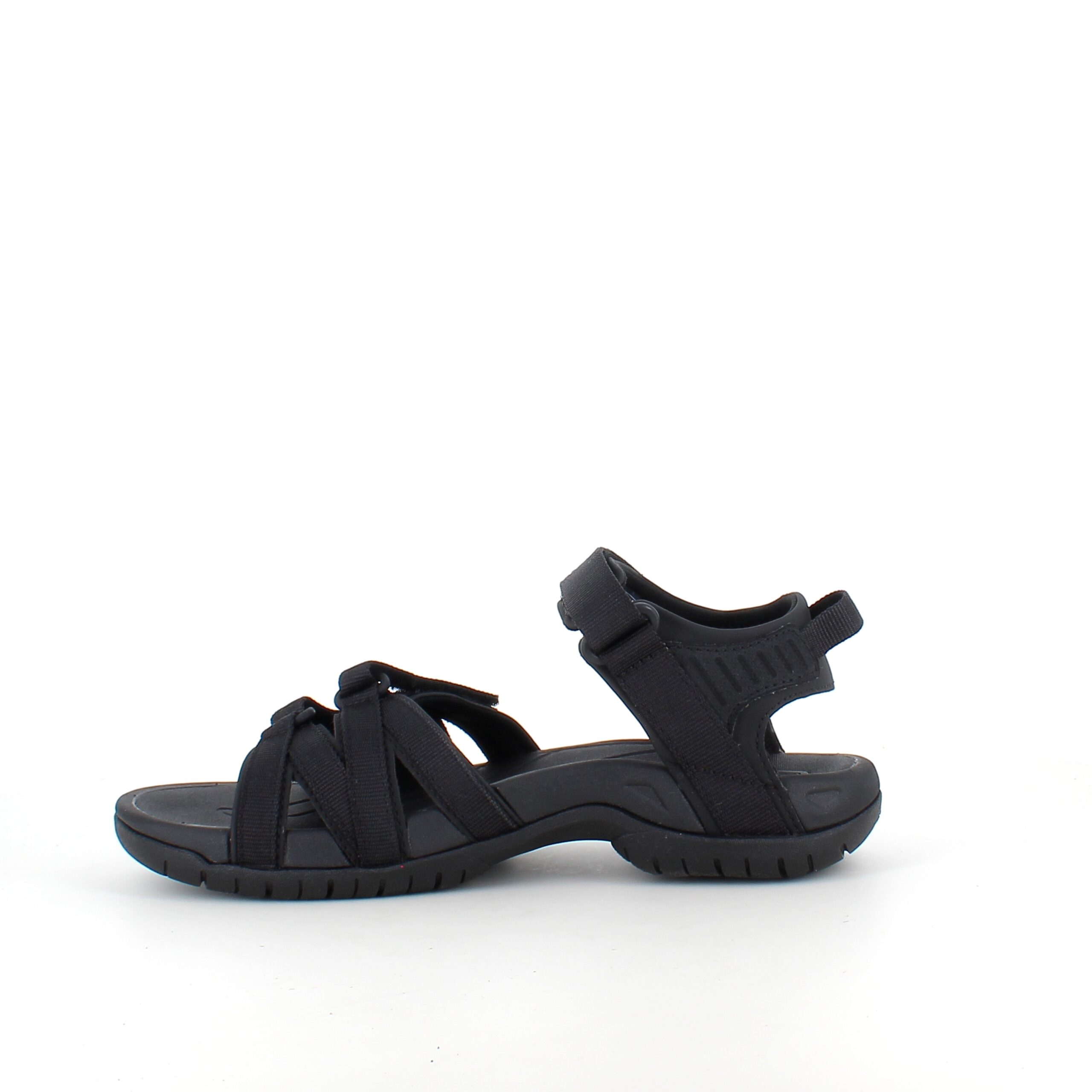 Teva Tirra – smart svart sandal fra Teva med god svangstøtte