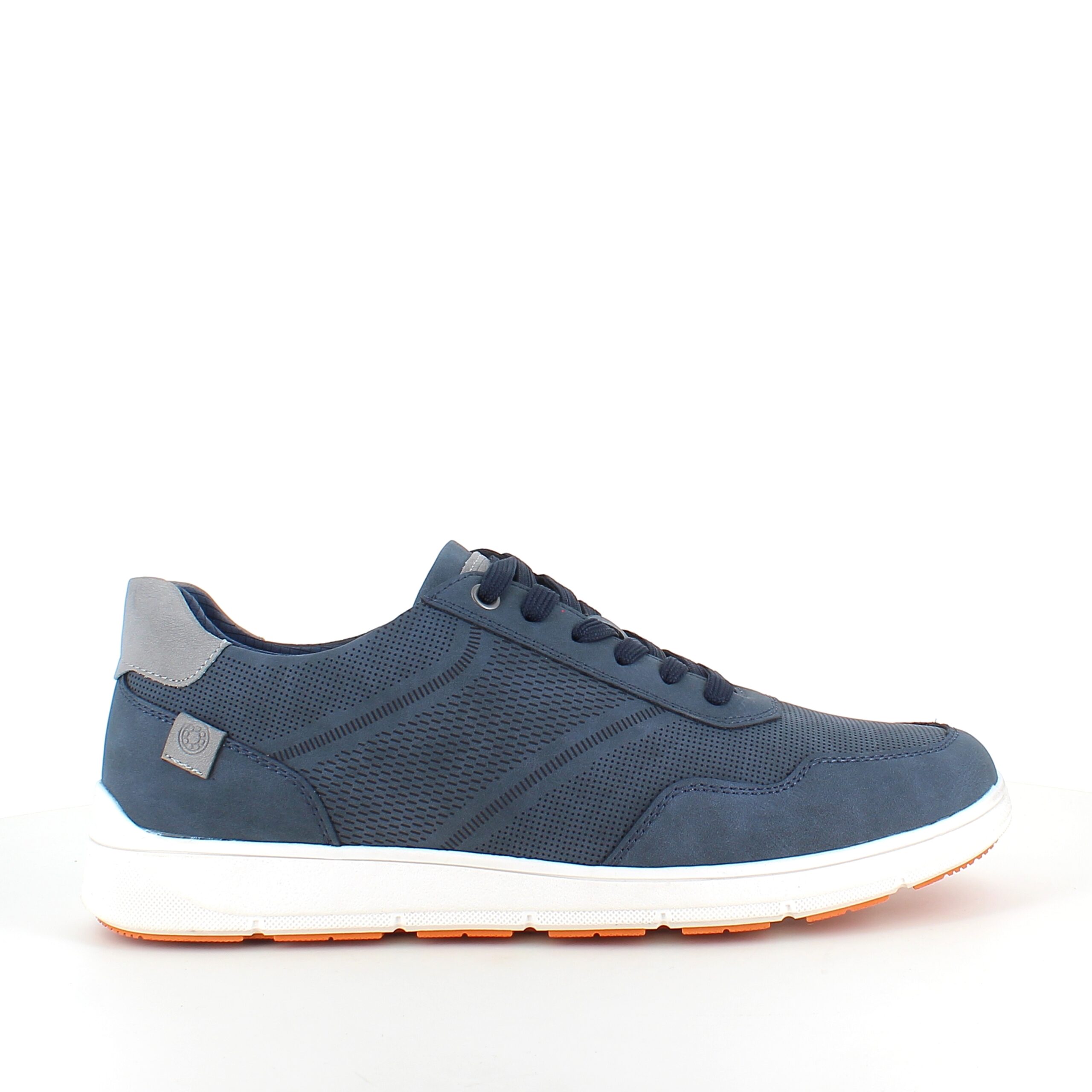 Relife sporty arbeidssko i navy med Soft Reflex-system – lett komfort for lange arbeidsdager