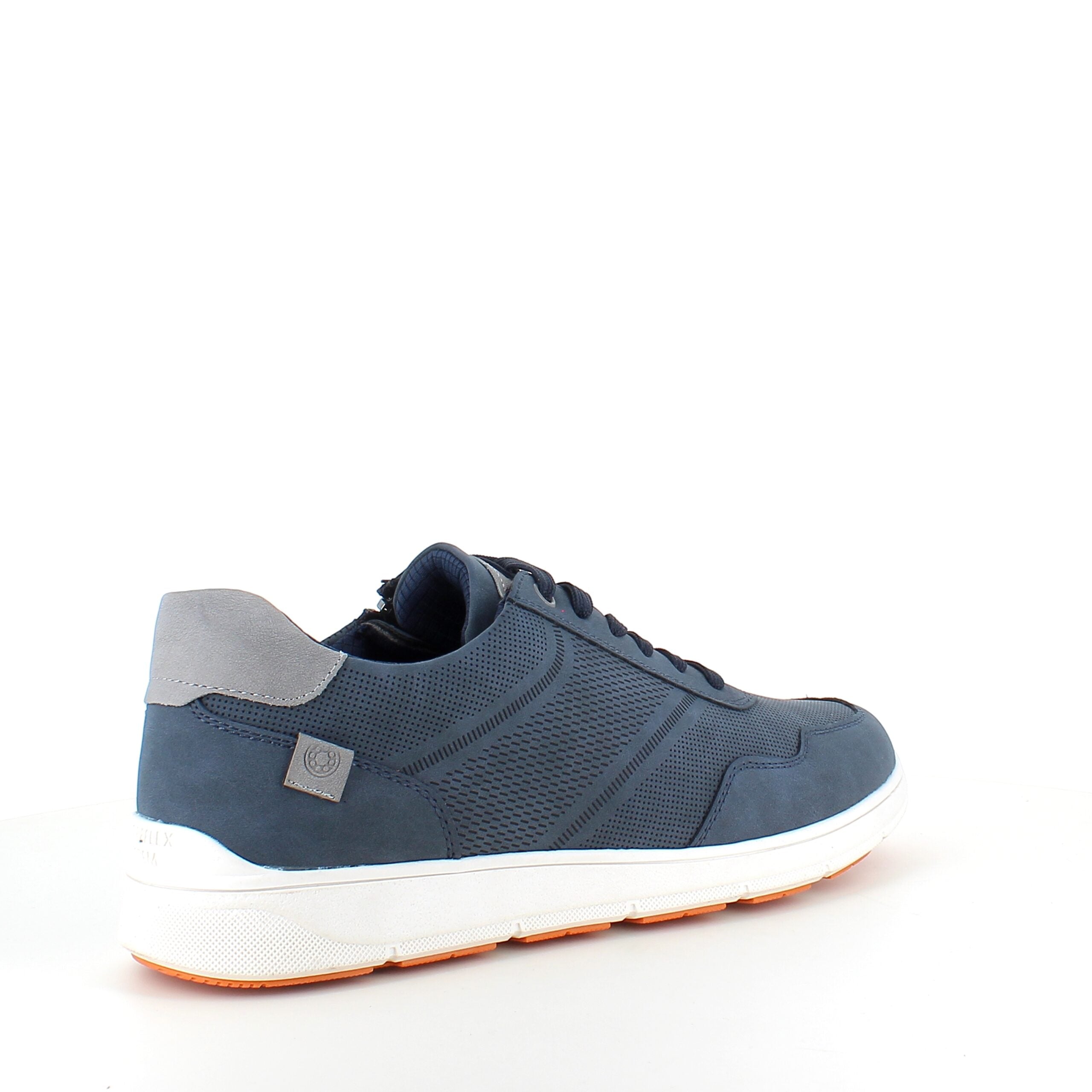 Relife sporty arbeidssko i navy med Soft Reflex-system – lett komfort for lange arbeidsdager