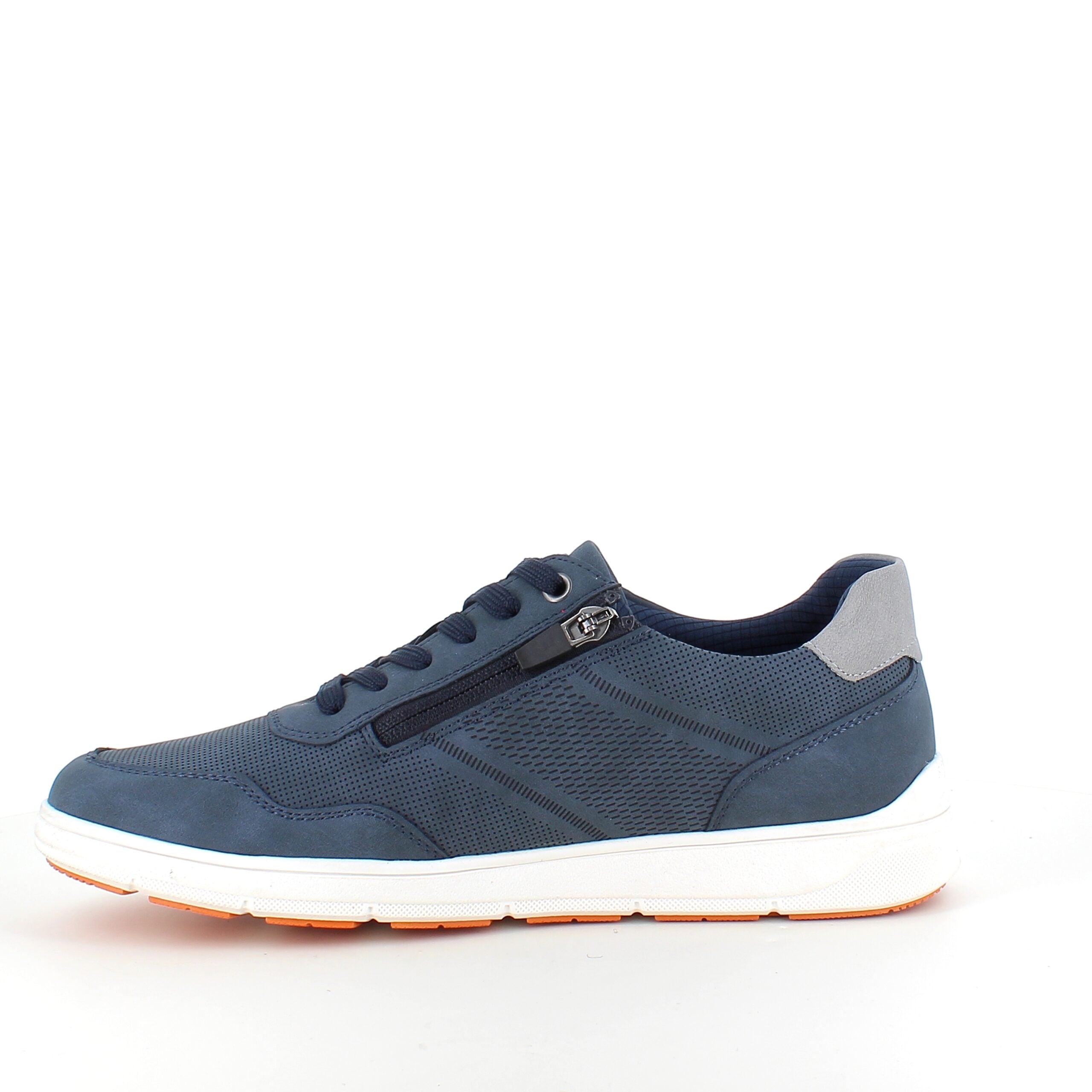 Relife sporty arbeidssko i navy med Soft Reflex-system – lett komfort for lange arbeidsdager