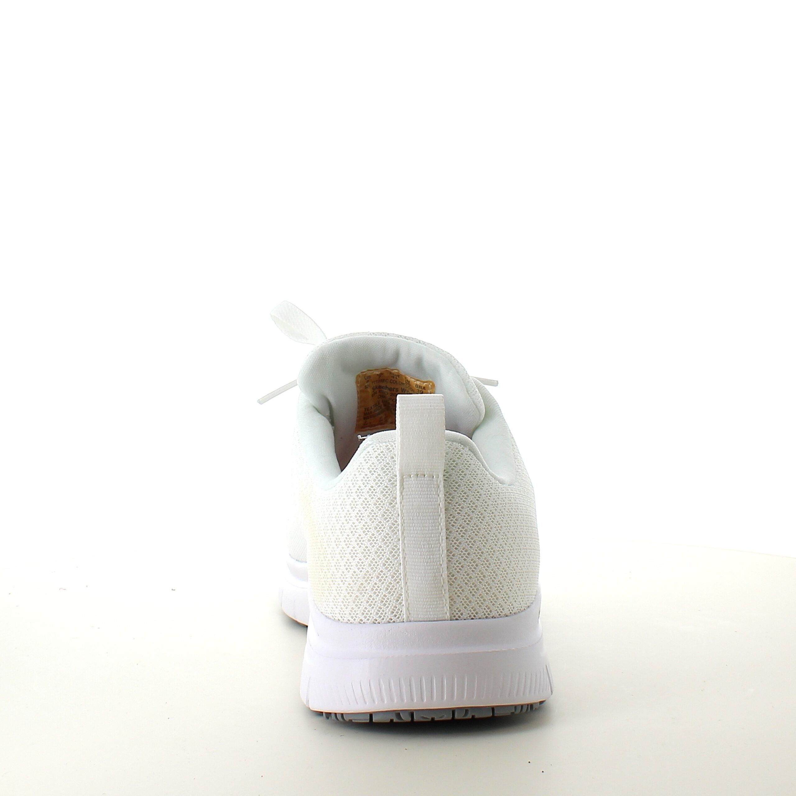 Skechers Work i hvit med pustende materiale