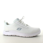 Skechers Work i hvit med pustende materiale