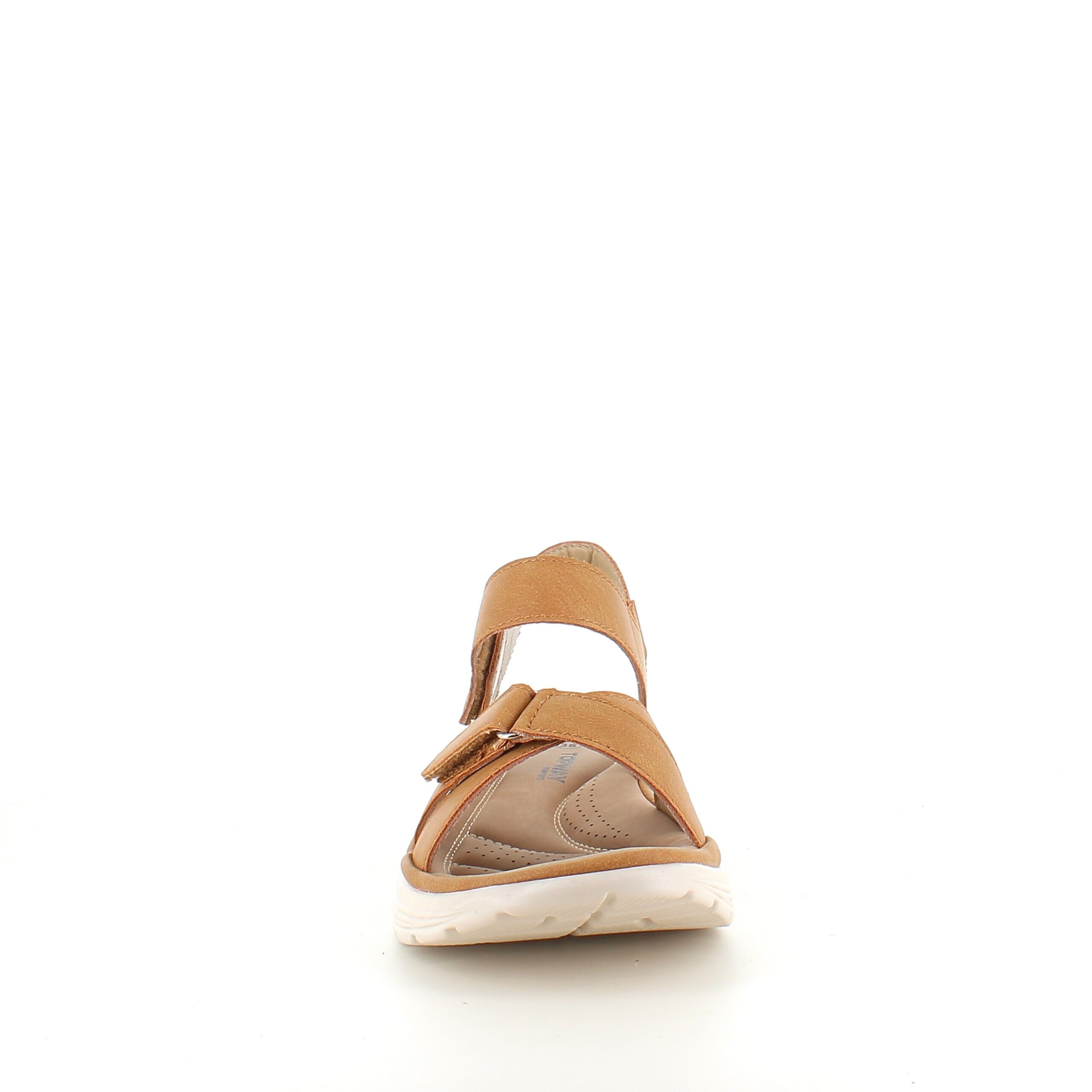 Komfortabel og lett sandal i vakker camel-farge – perfekt for deg som er på beina hele dagen