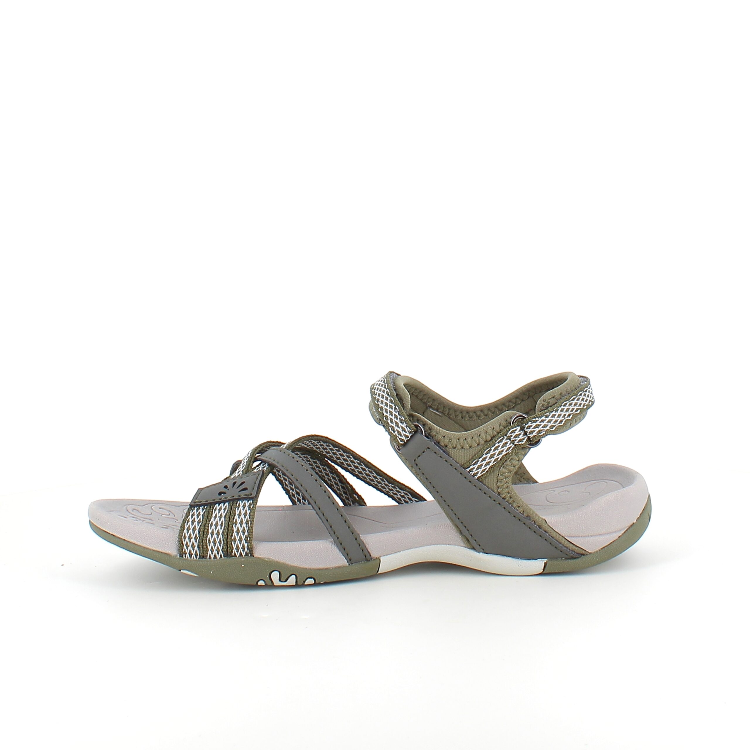 Flott sporty lettvektsandal med god svangstøtte