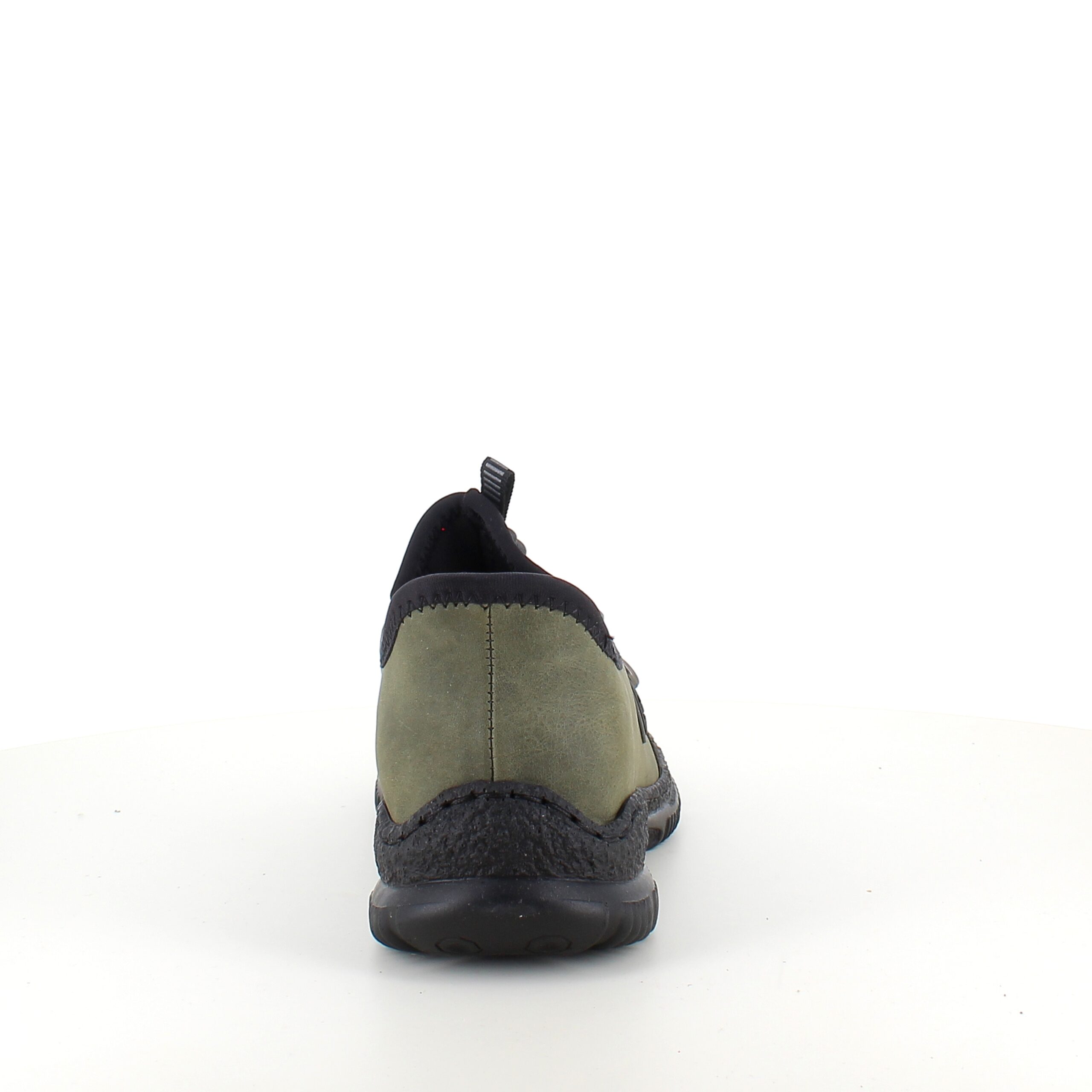 Olivengrønn Rieker slip-on sneakers