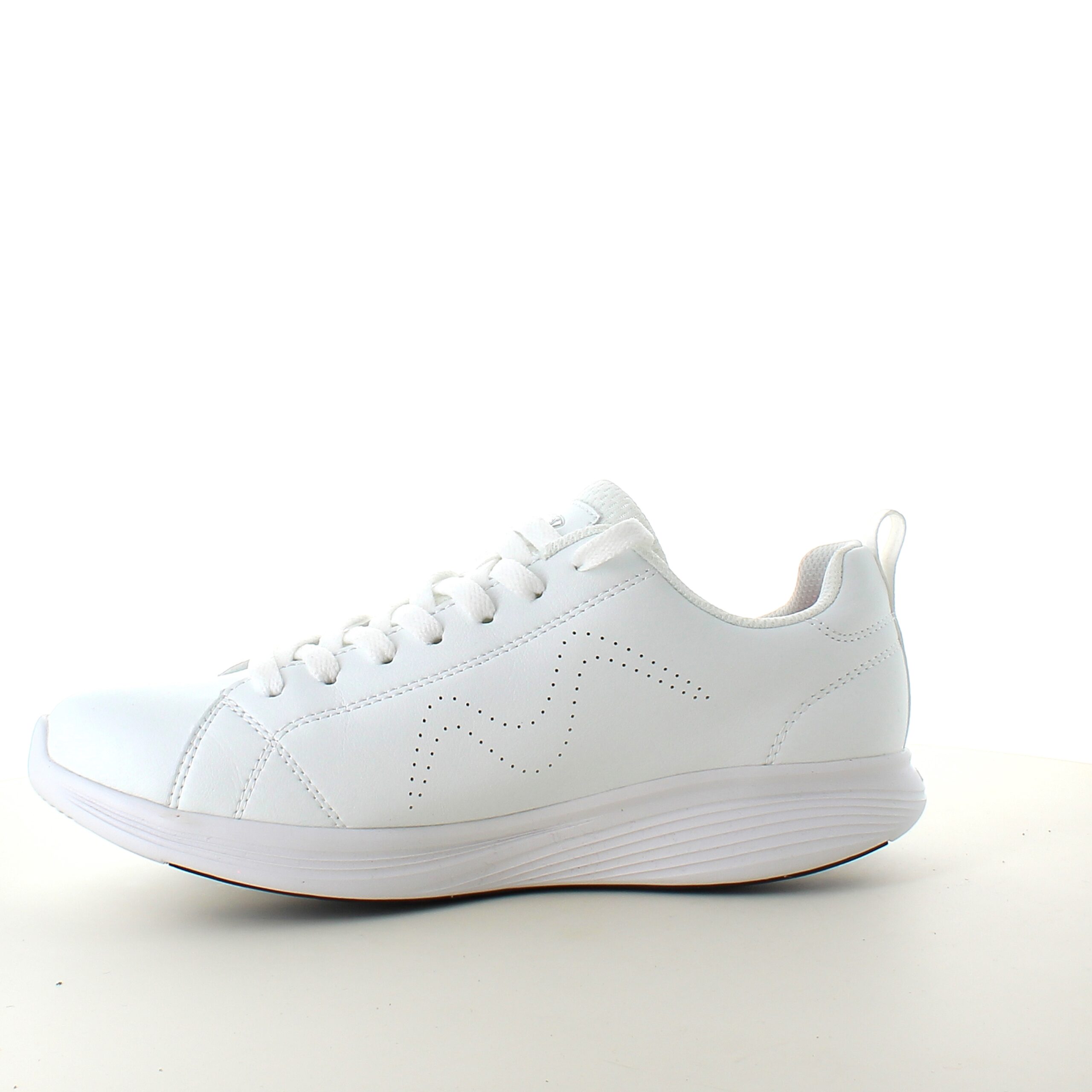 Hvit Ren Lace-up-sko fra MBT