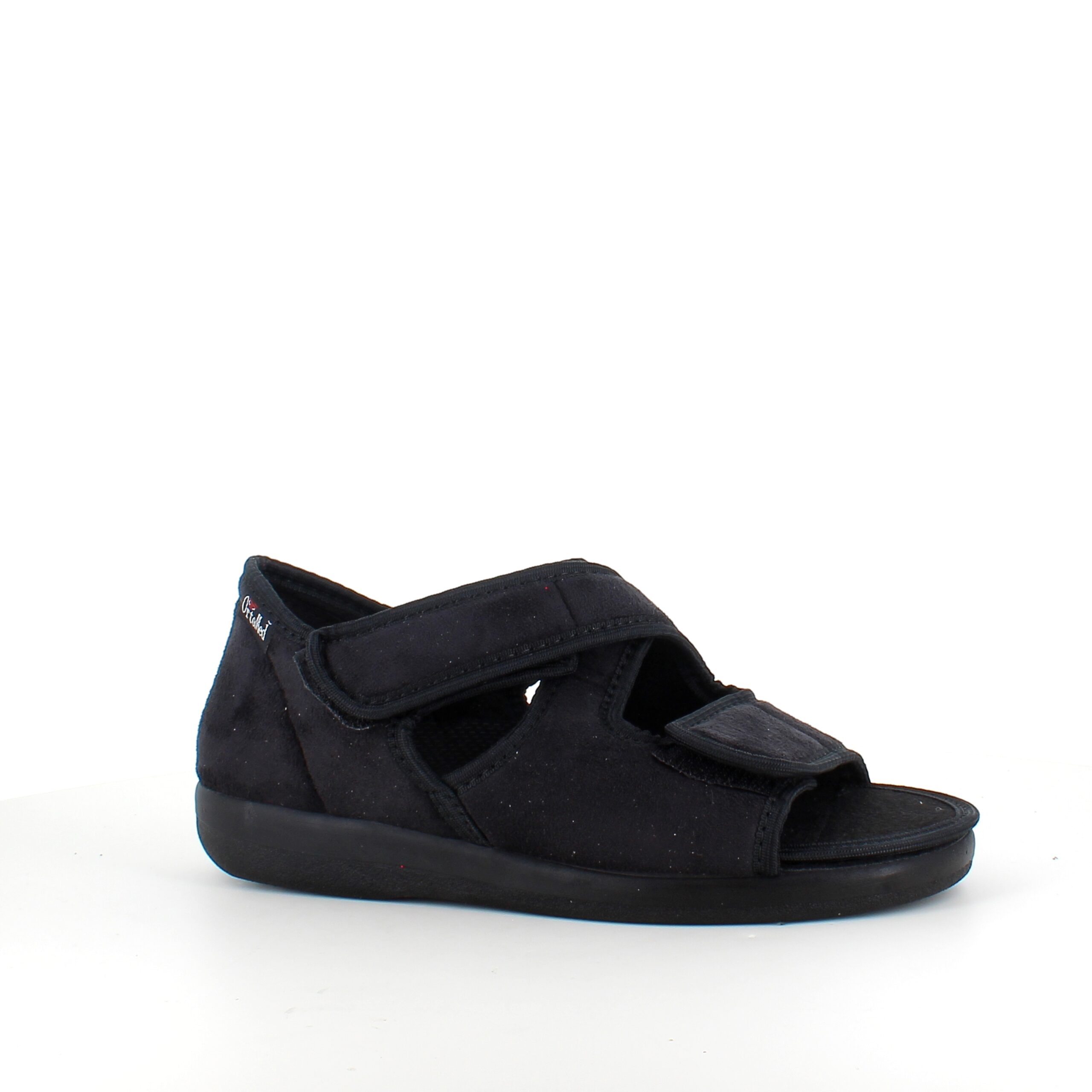 Sandal fra OrtoMed med borrelås og hælkappe