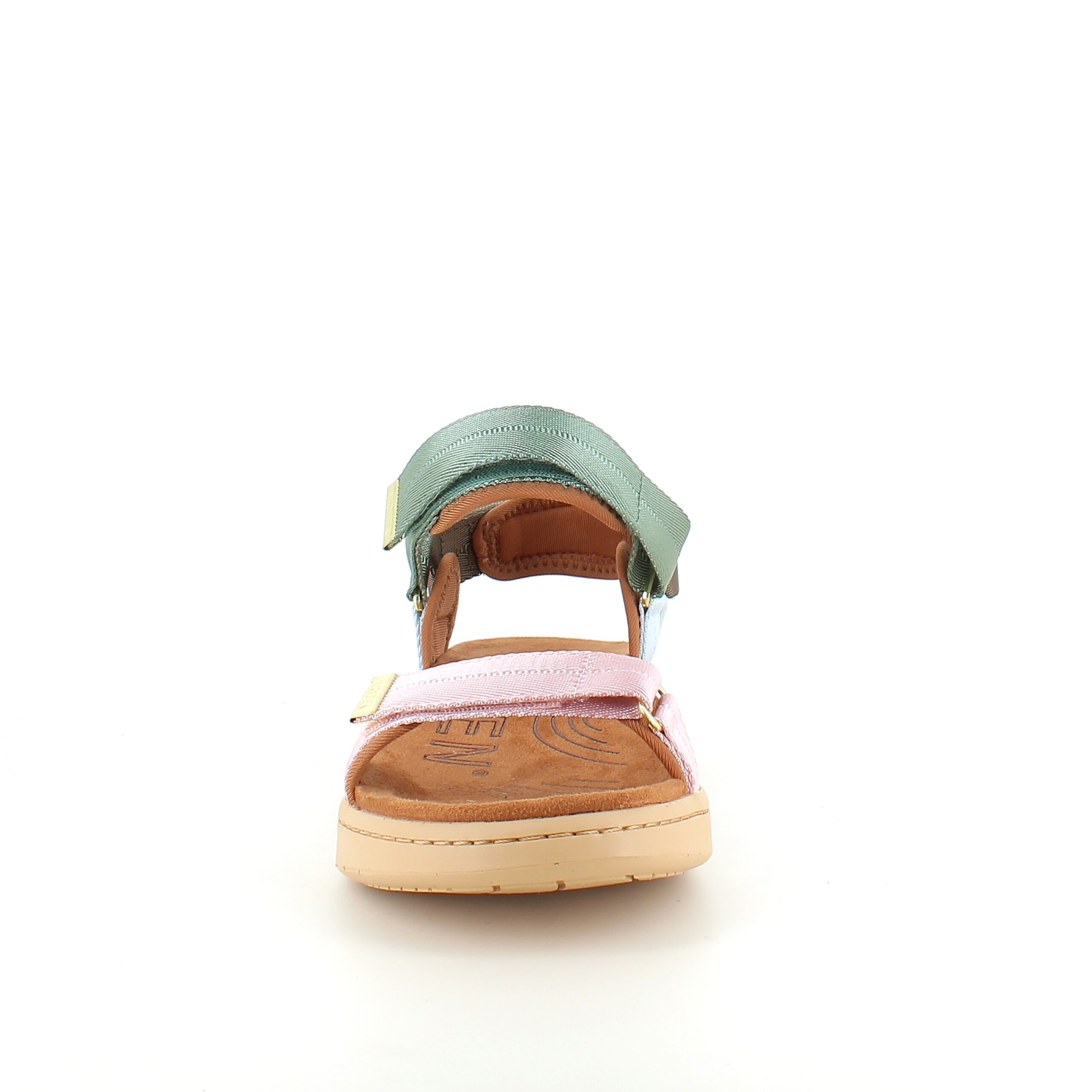 Smart flerfarget sandal fra Woden