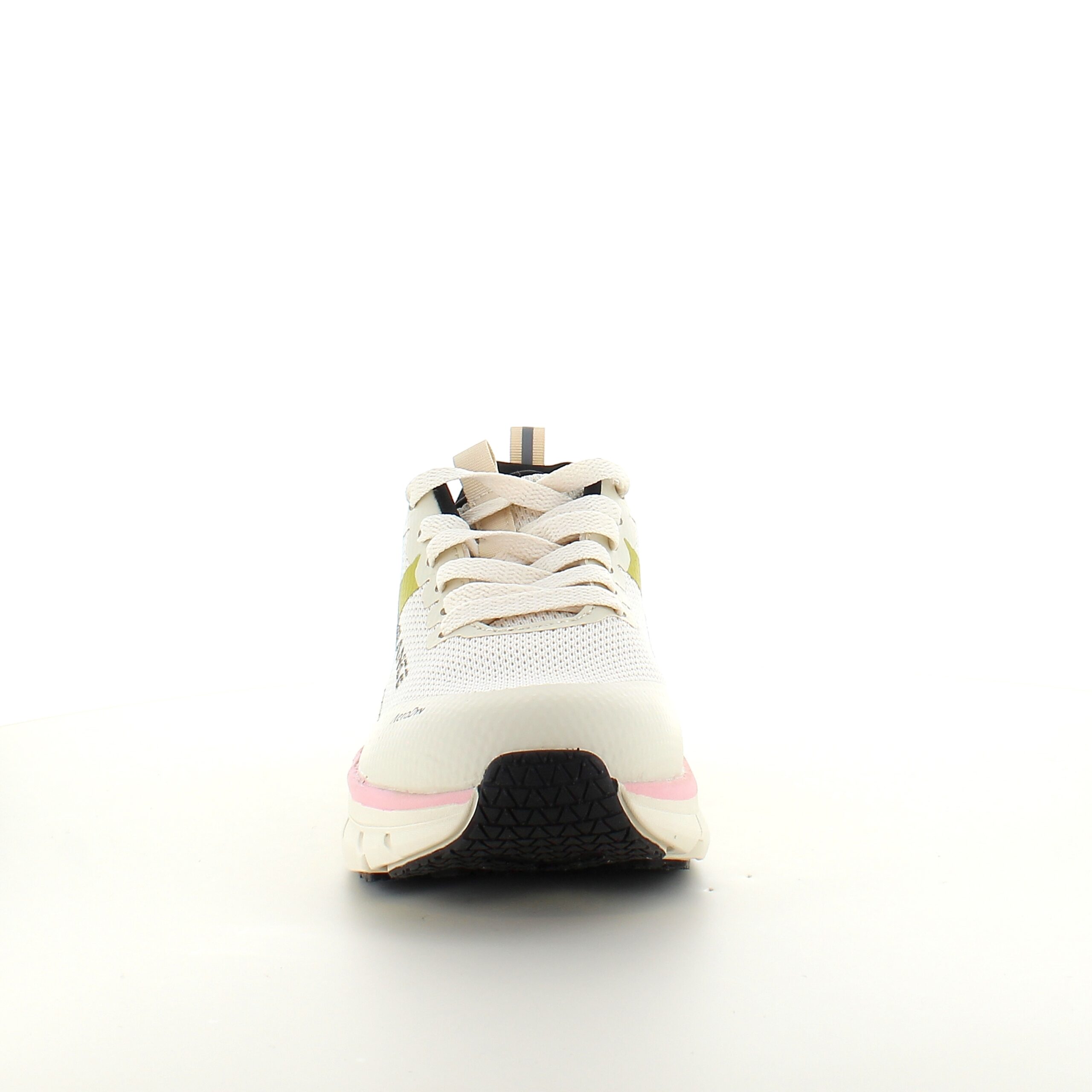 Pustende Endurance Comfortfit sneakers med rosa detaljer