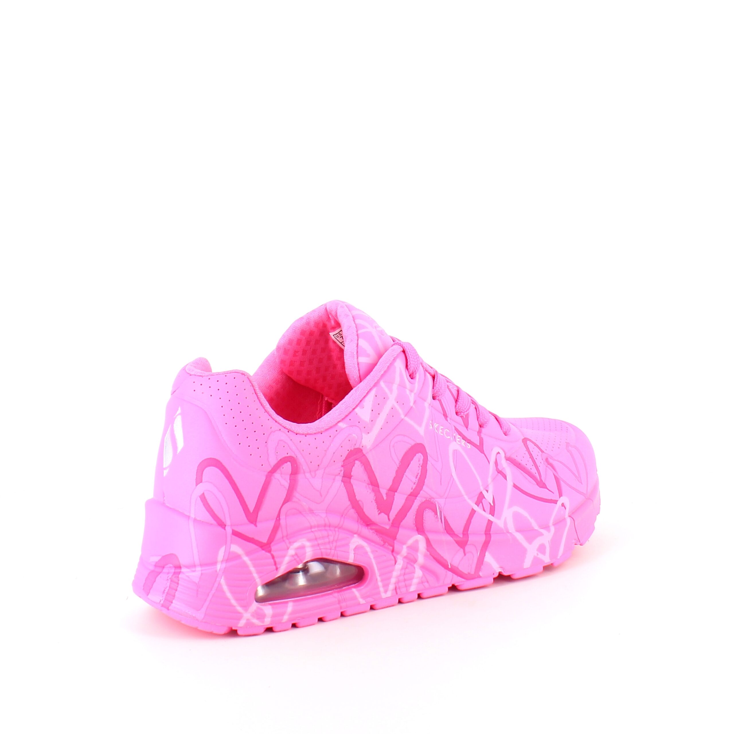 Rosa hjertesko fra Skechers