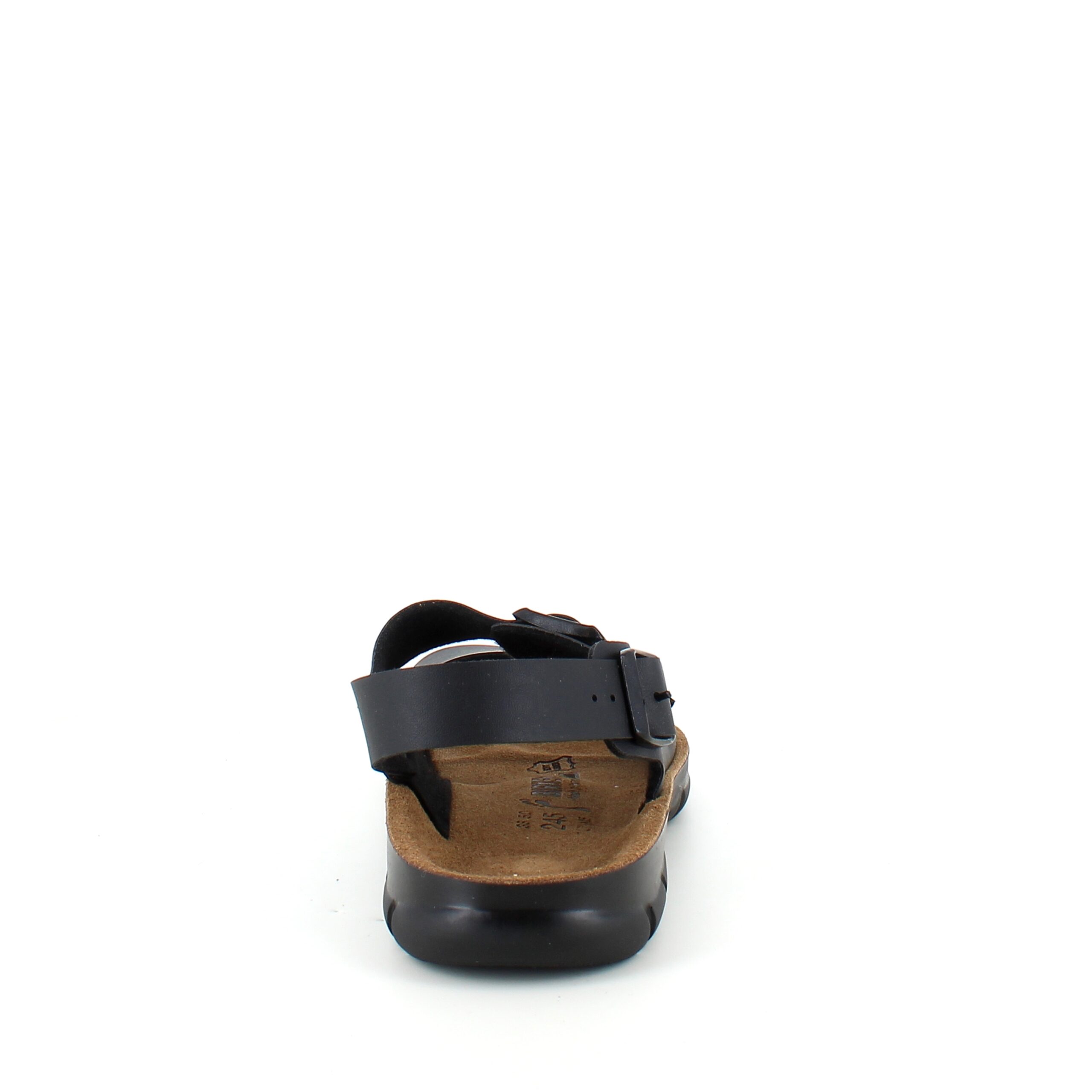 Svart Birkenstock Kano-sandal med sklisikre såler.
