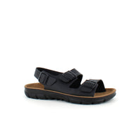 Svart Birkenstock Kano-sandal med sklisikre såler.