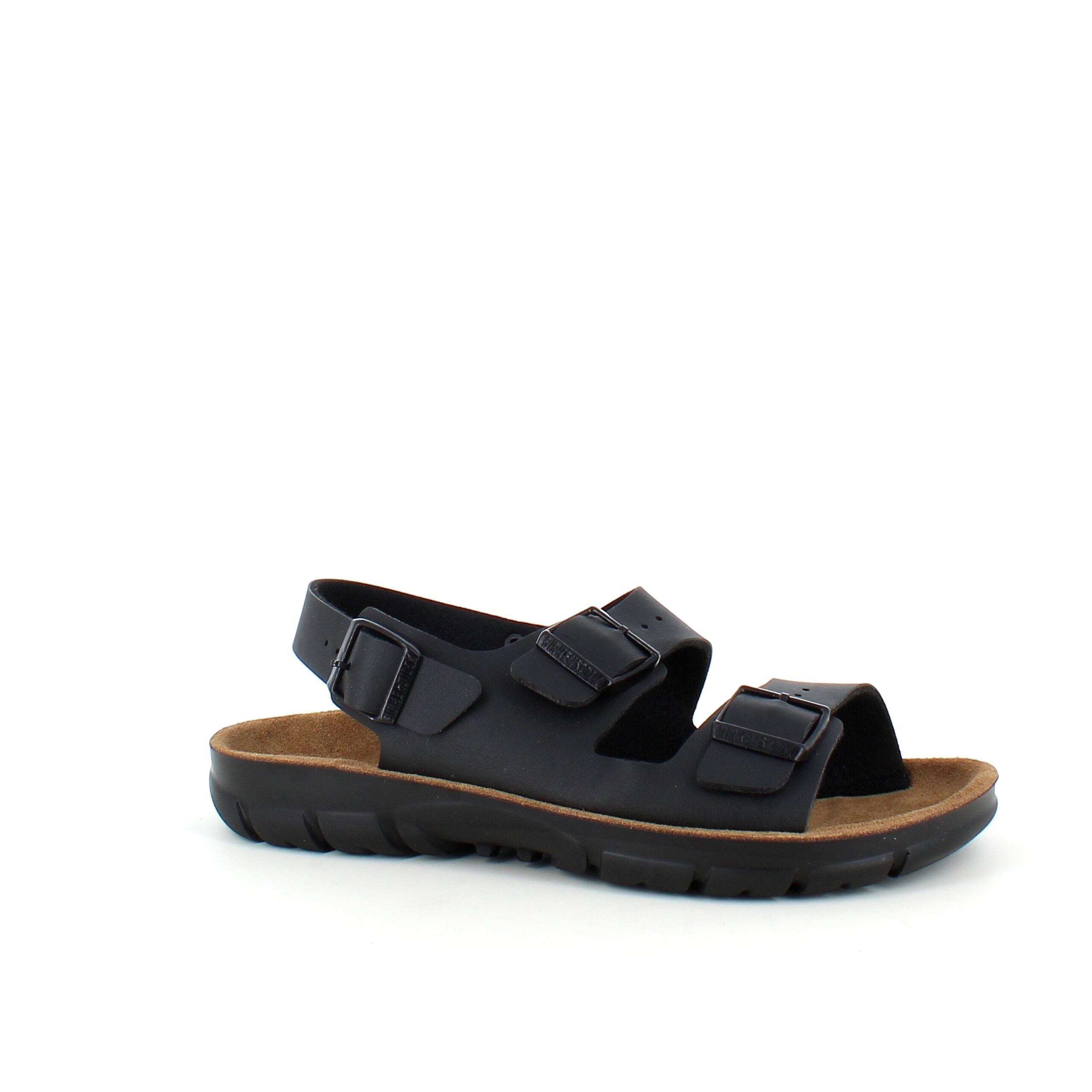 Svart Birkenstock Kano-sandal med sklisikre såler.