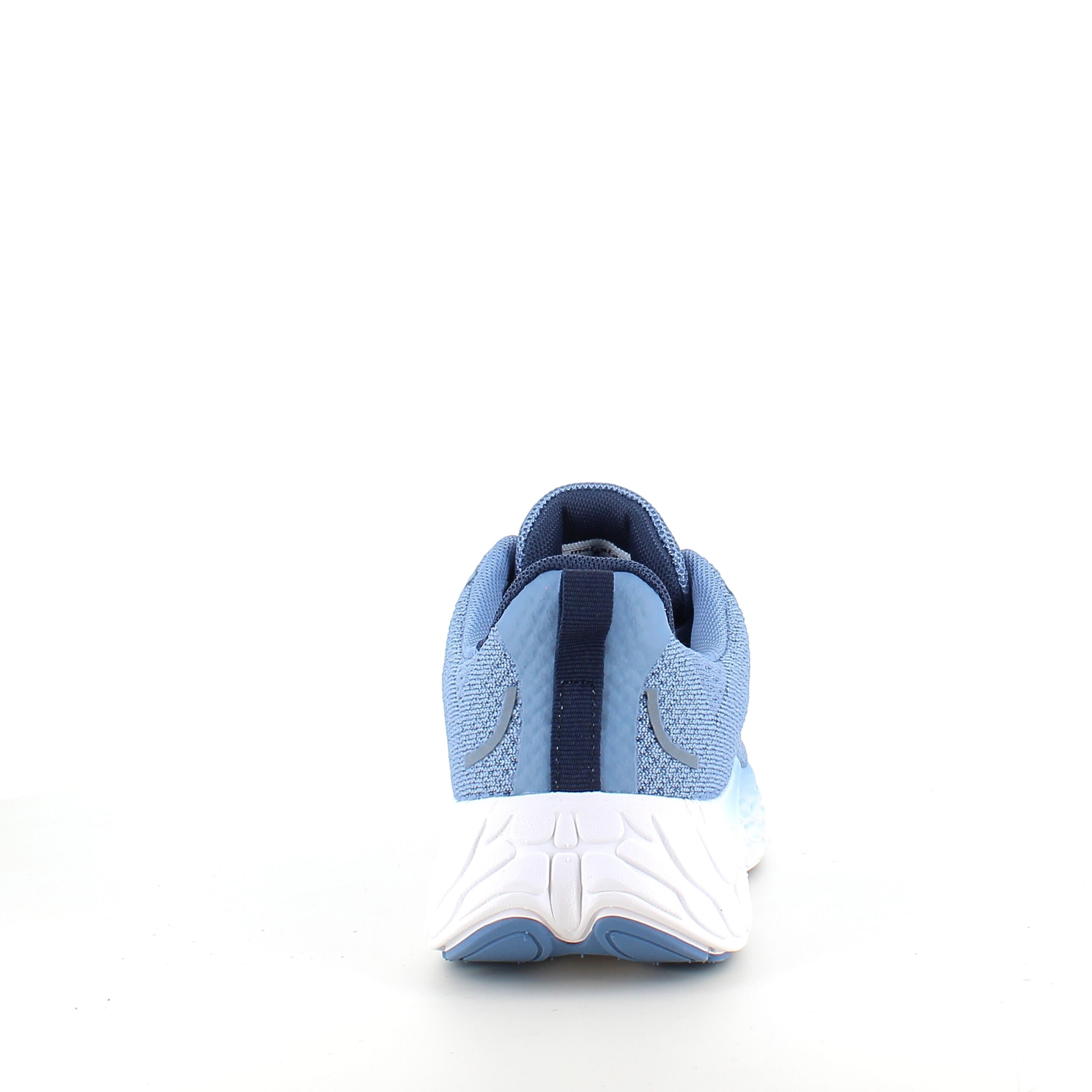 Blå sneakers med pustende mesh-overdel