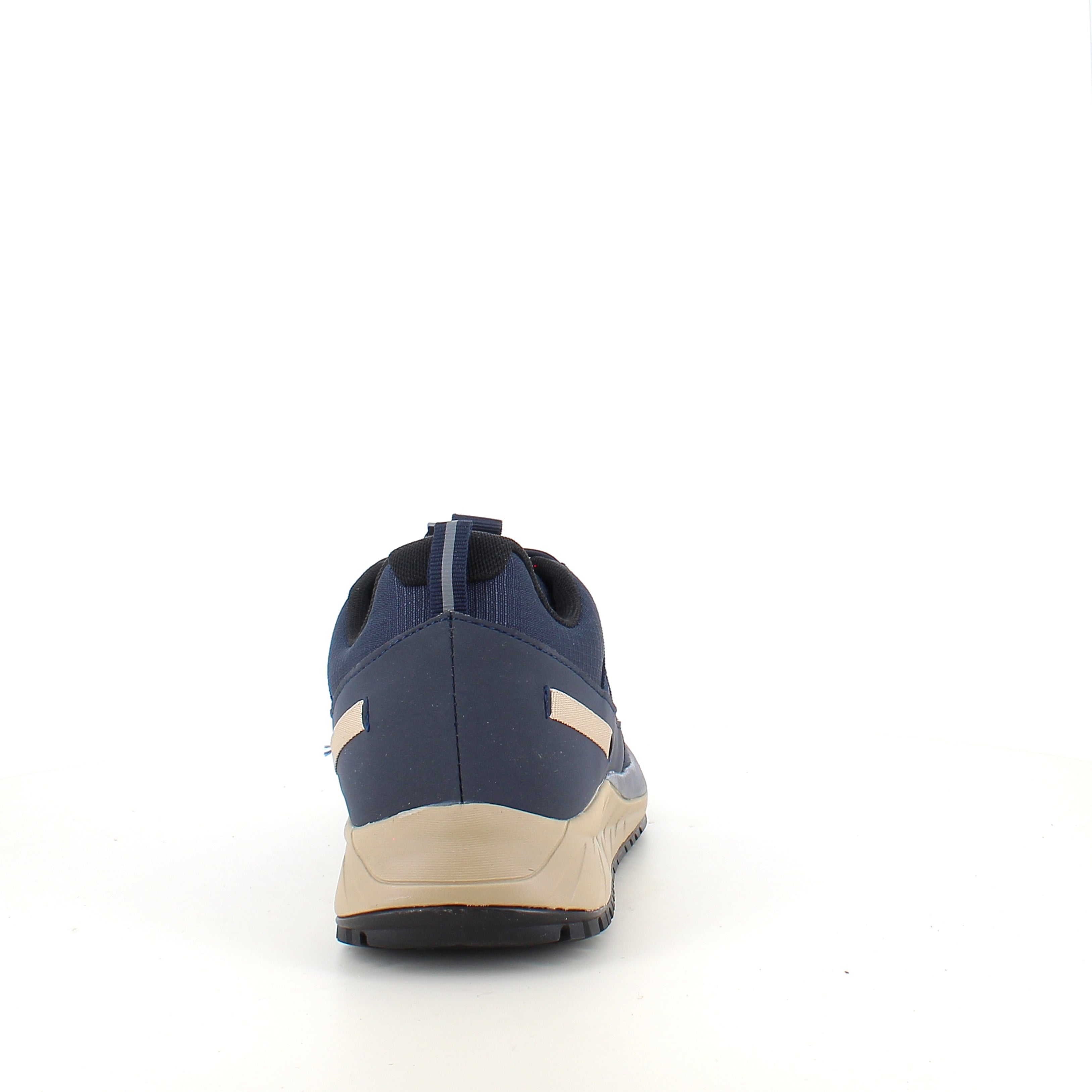 Green Comfort Path Pipi – blå outdoor-sneaker med H-lest og svangstøtte
