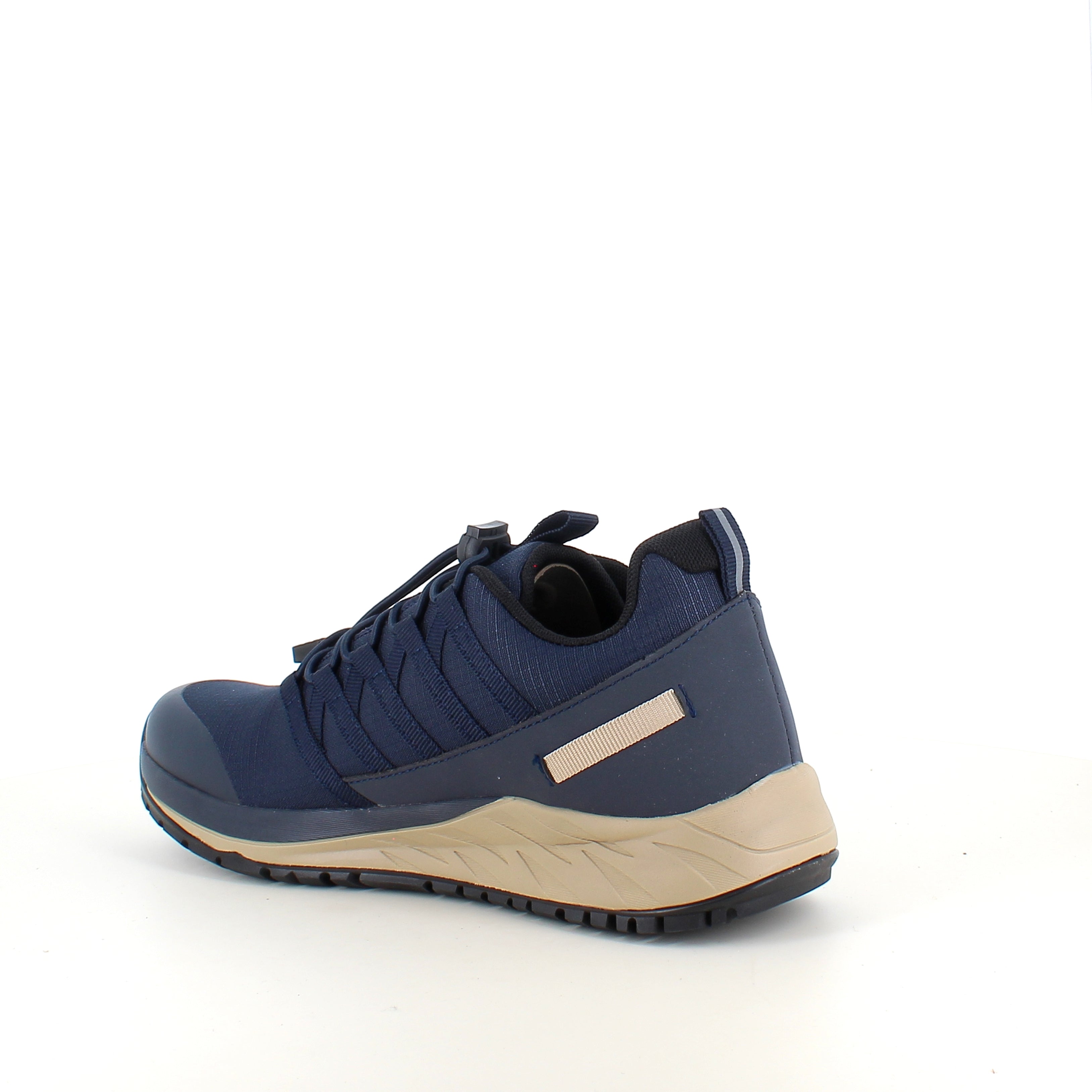 Green Comfort Path Pipi – blå outdoor-sneaker med H-lest og svangstøtte