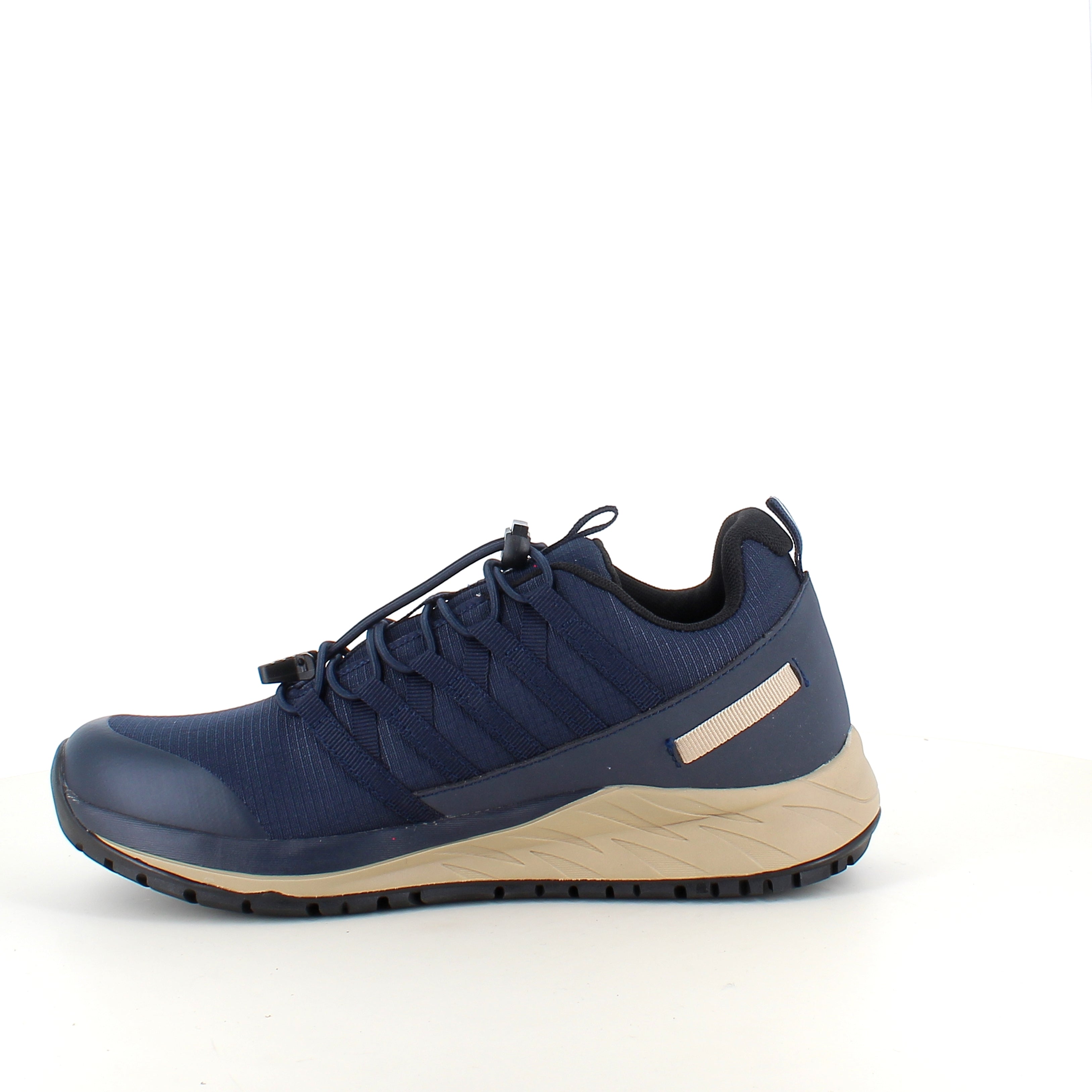 Green Comfort Path Pipi – blå outdoor-sneaker med H-lest og svangstøtte