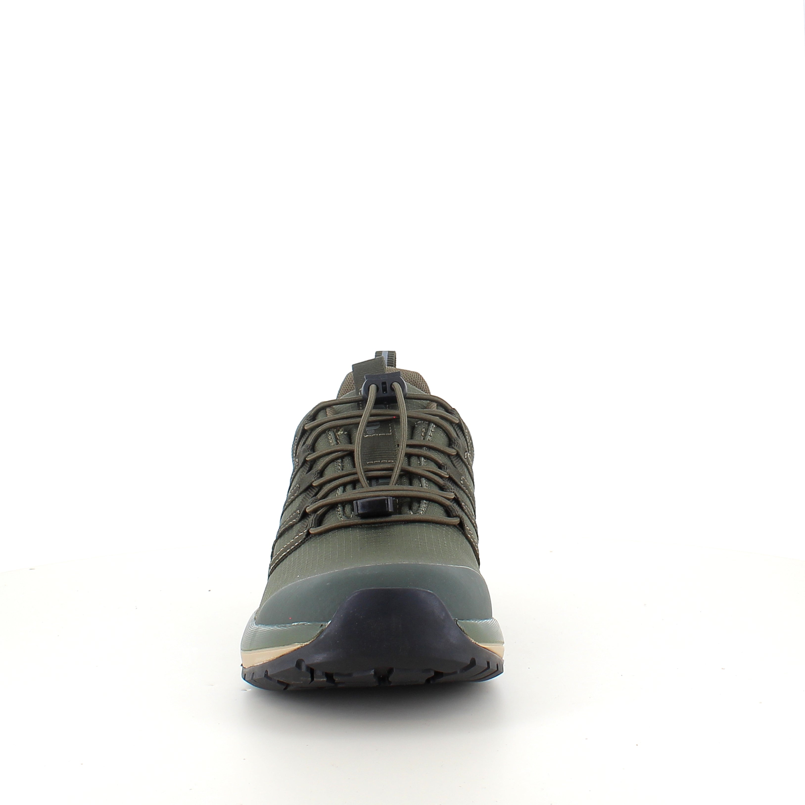 Green Comfort Path Pipi – olivengrønn outdoor-sneaker med H-lest & svangstøtte