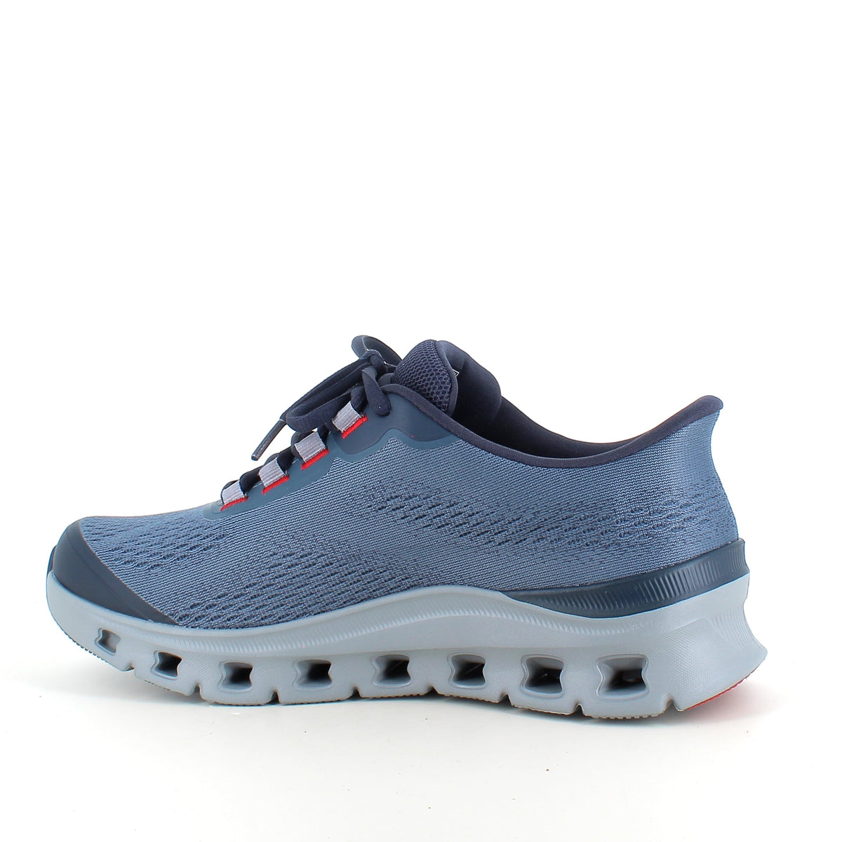 Blå Skechers Glide-Step Pro – vanntette Slip-ins sko med Memory Foam