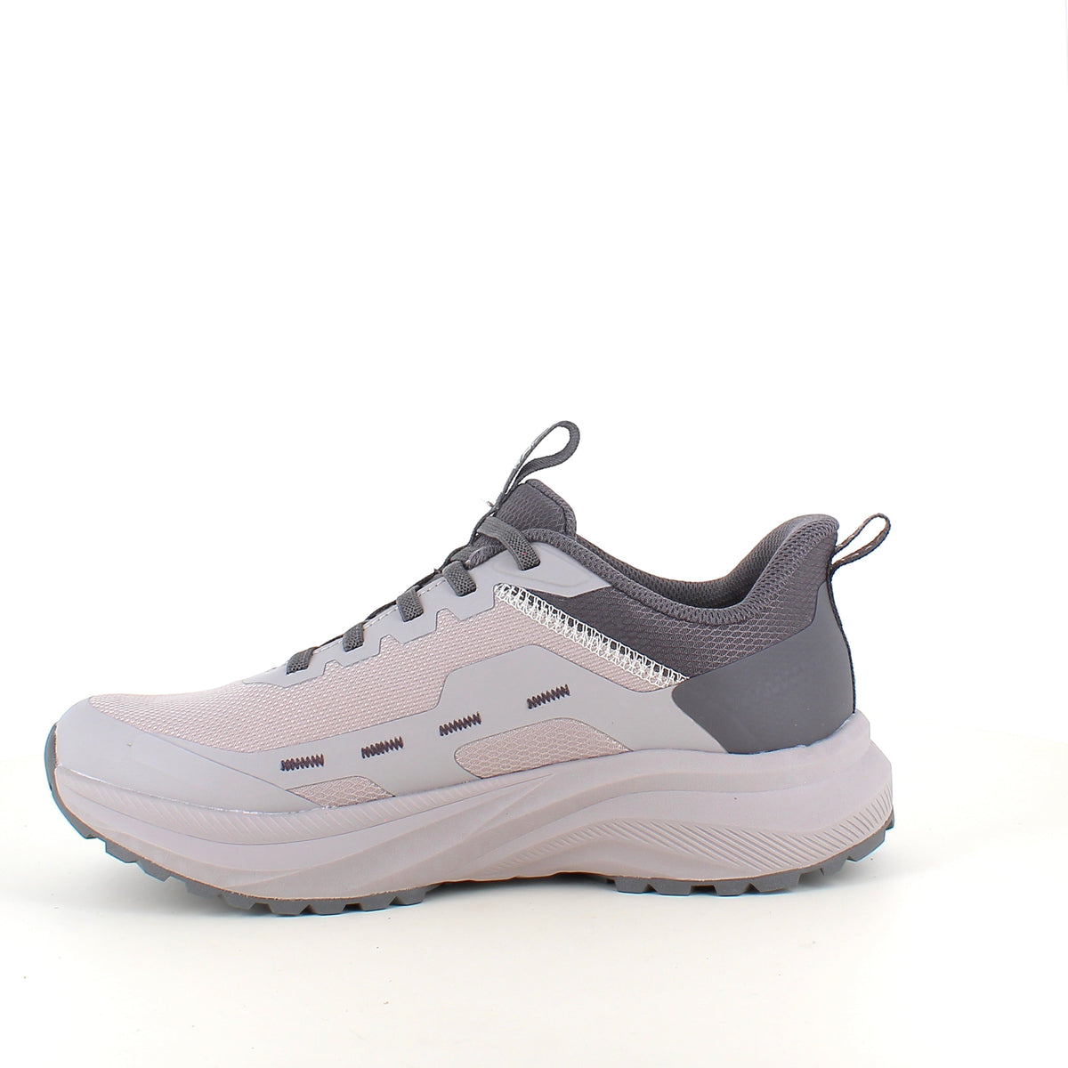 CMP Kymber Easy-Fit – lys grå sneaker med elastiske snørebånd