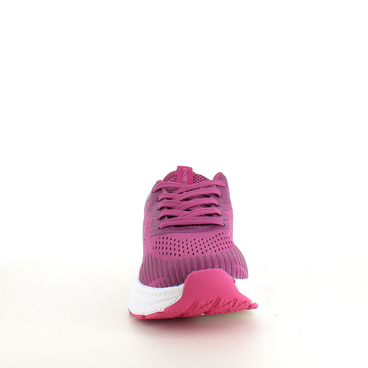 Endurance lilla sneaker med hvit såle – pustende komfort