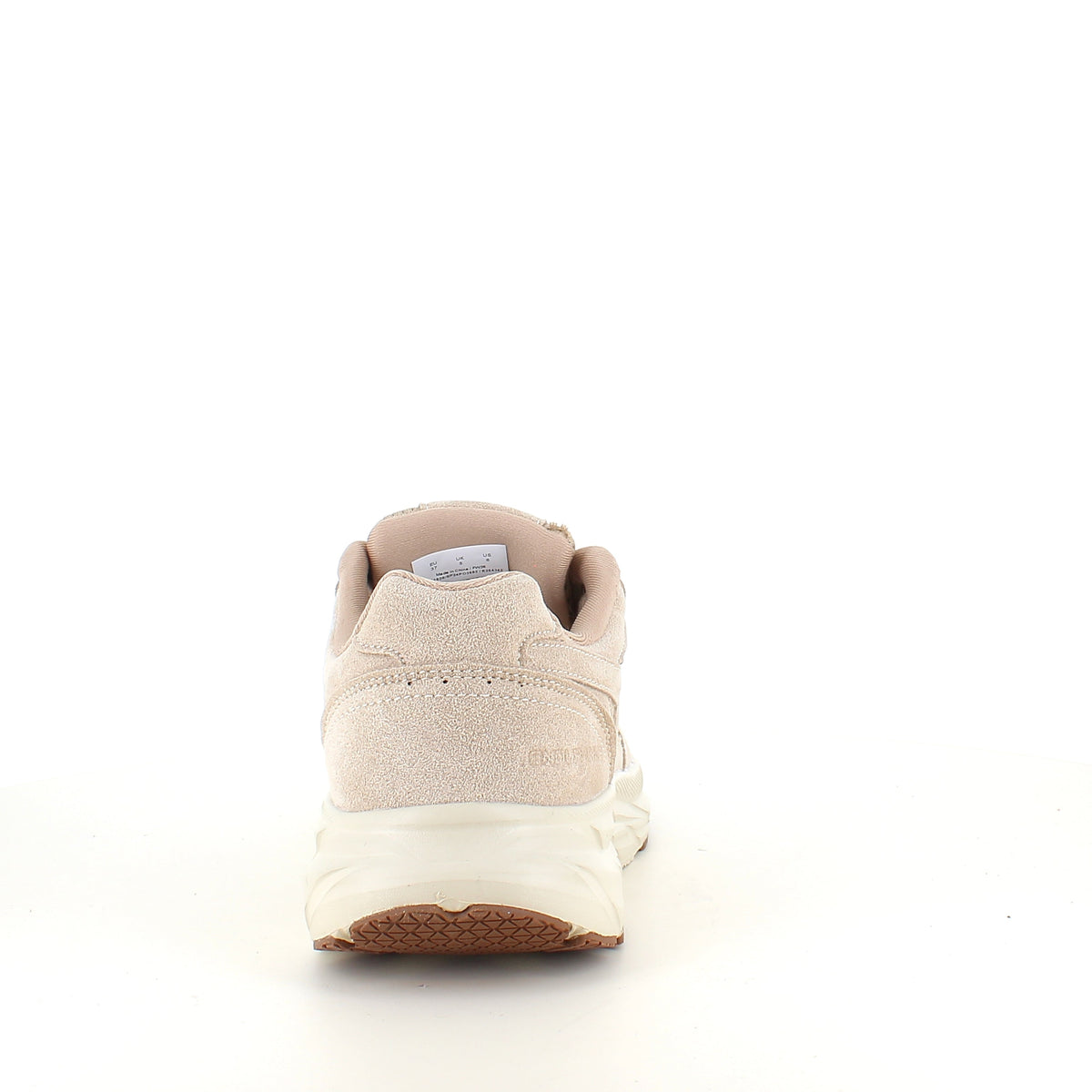 Endurance komfortsko til dame – beige sneaker med lett og støtabsorberende såle