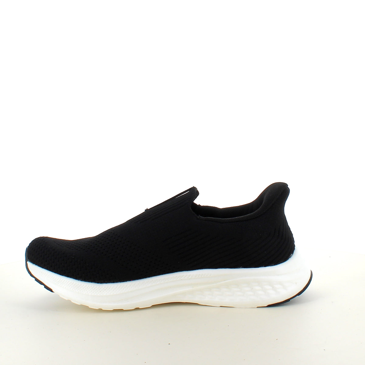 Endurance Belisa StepGo – svart unisex sneaker med handsfree-funksjon