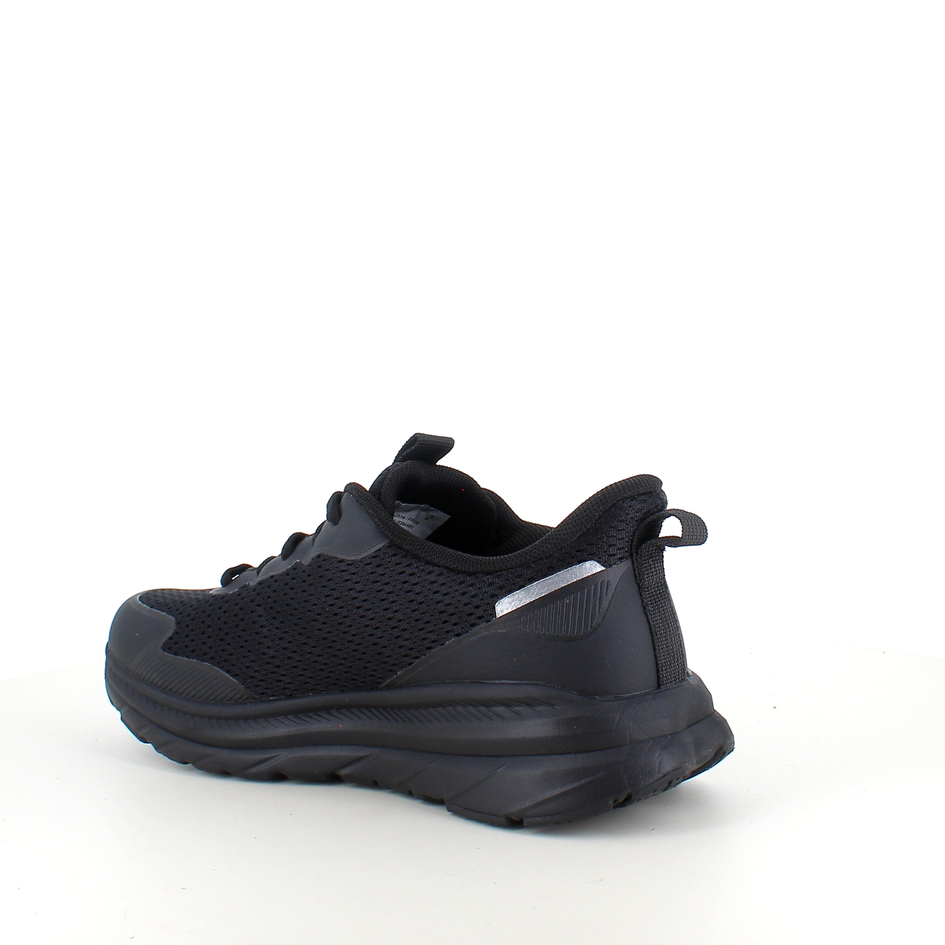 Endurance Beliso StepGo – sort unisex sneaker for kvinner og menn