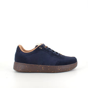 Woden Line Sneak – navy sneaker med gulldetaljer & myk komfort