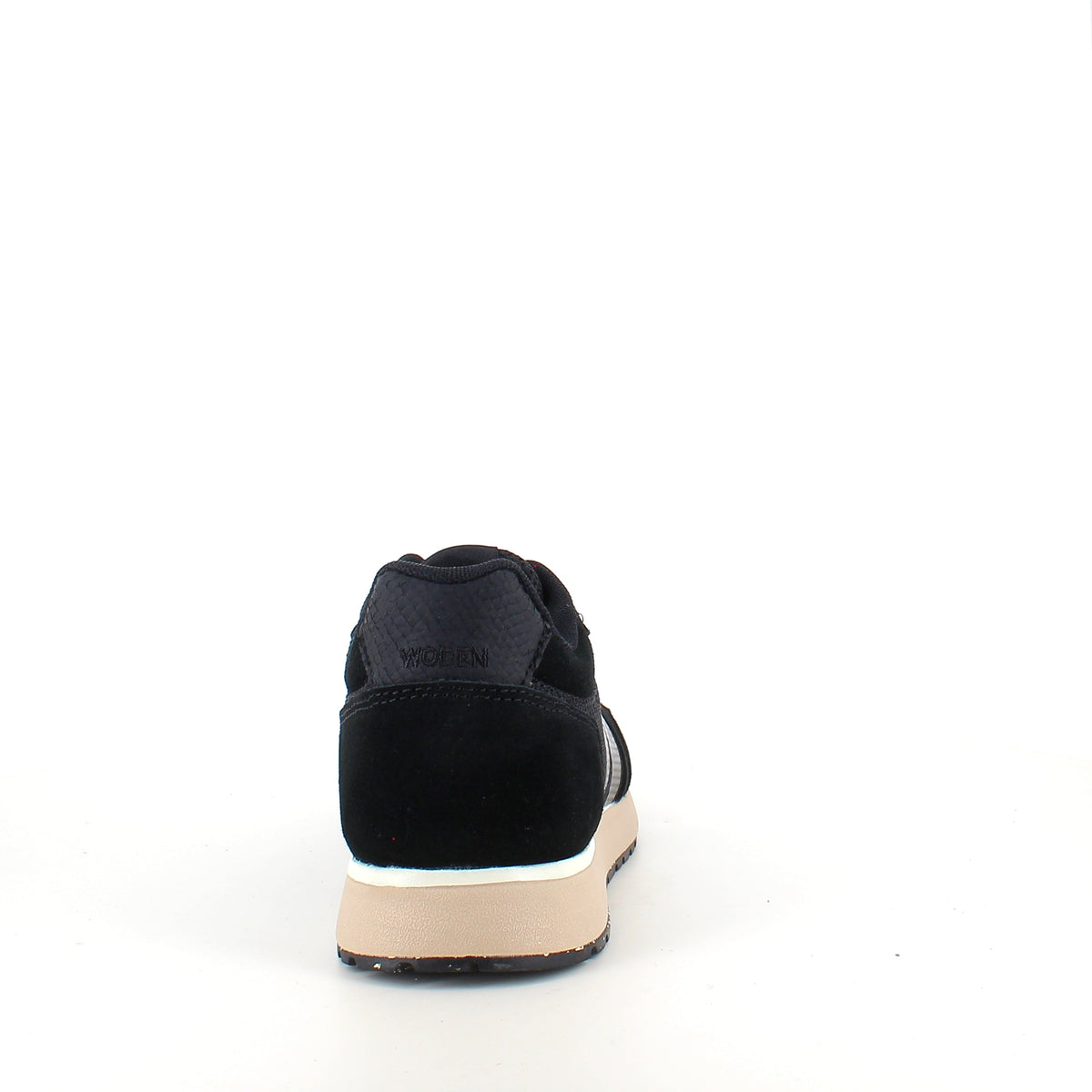 Woden Ydun Icon II – svart sneaker med lett og behagelig komfort