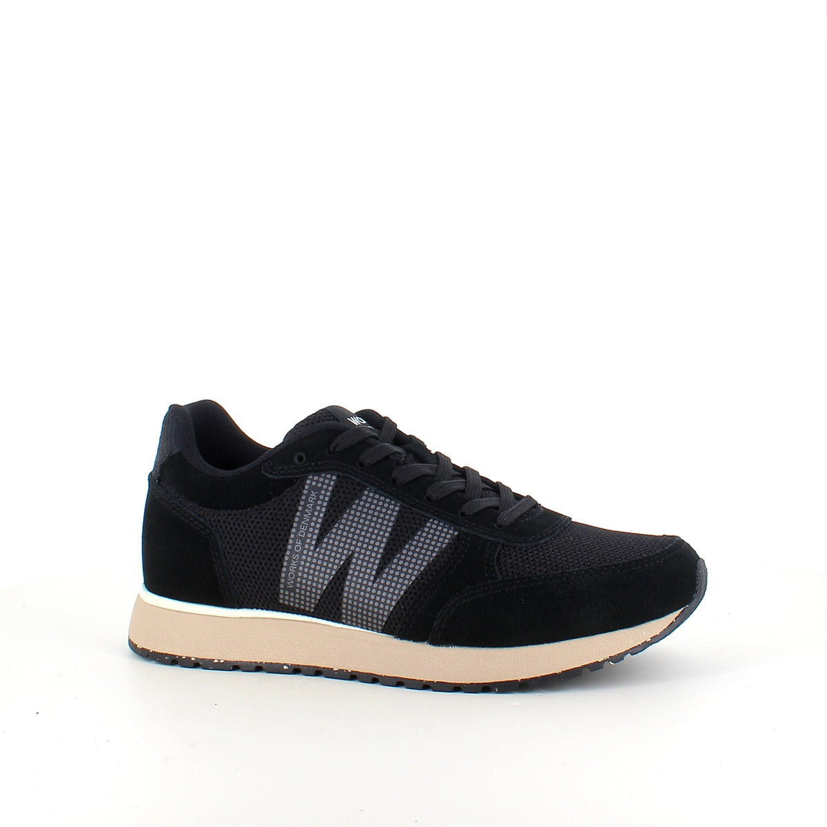 Woden Ydun Icon II – svart sneaker med lett og behagelig komfort