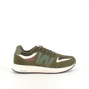 Woden Rigmor Open Mesh – mørk olivengrønn sneaker